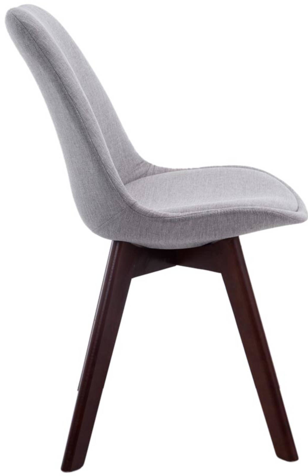 Set van 4 eetkamerstoelen Borneo V2 Stof