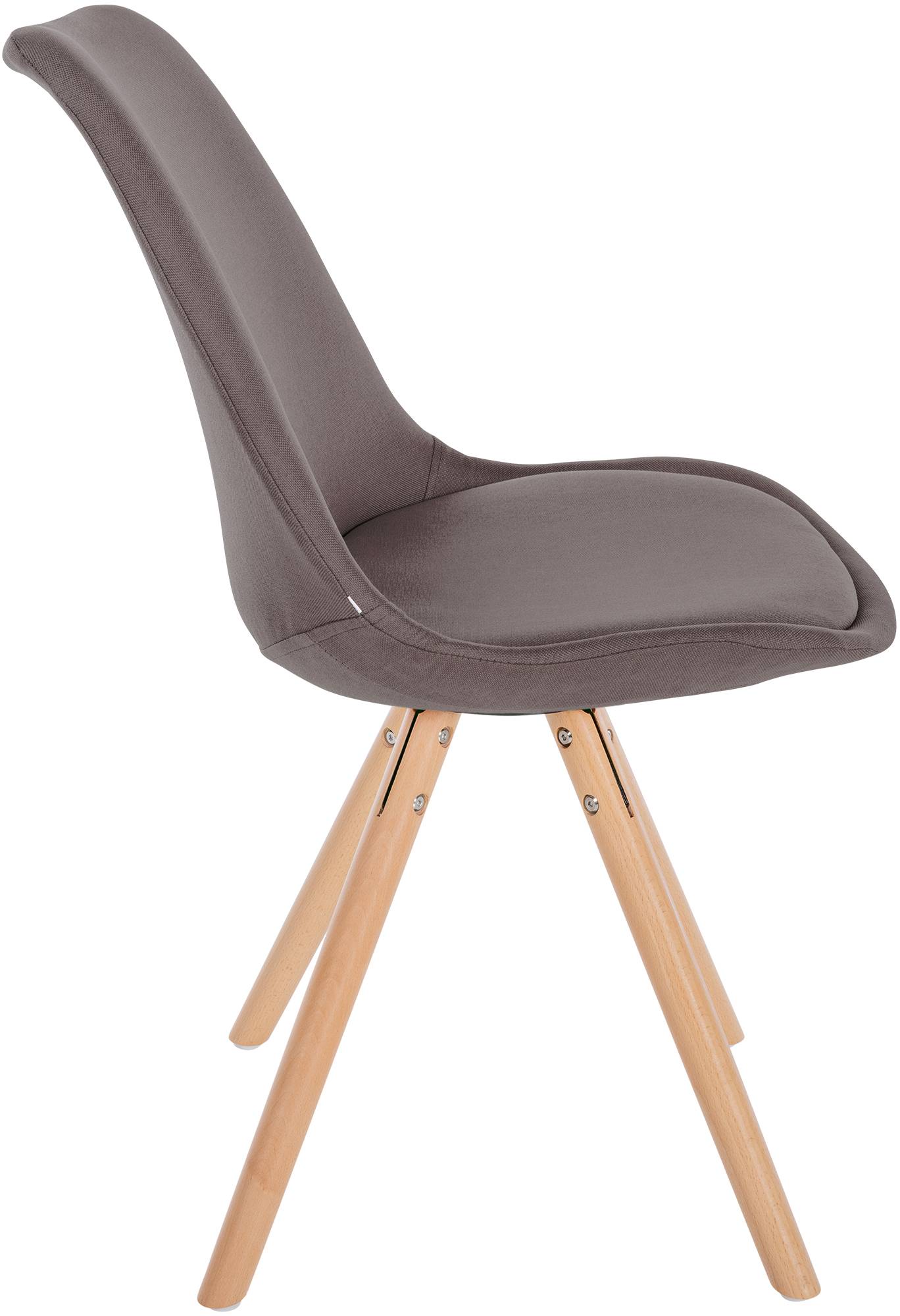 Set van 4 eetkamerstoelen Sofia Stof