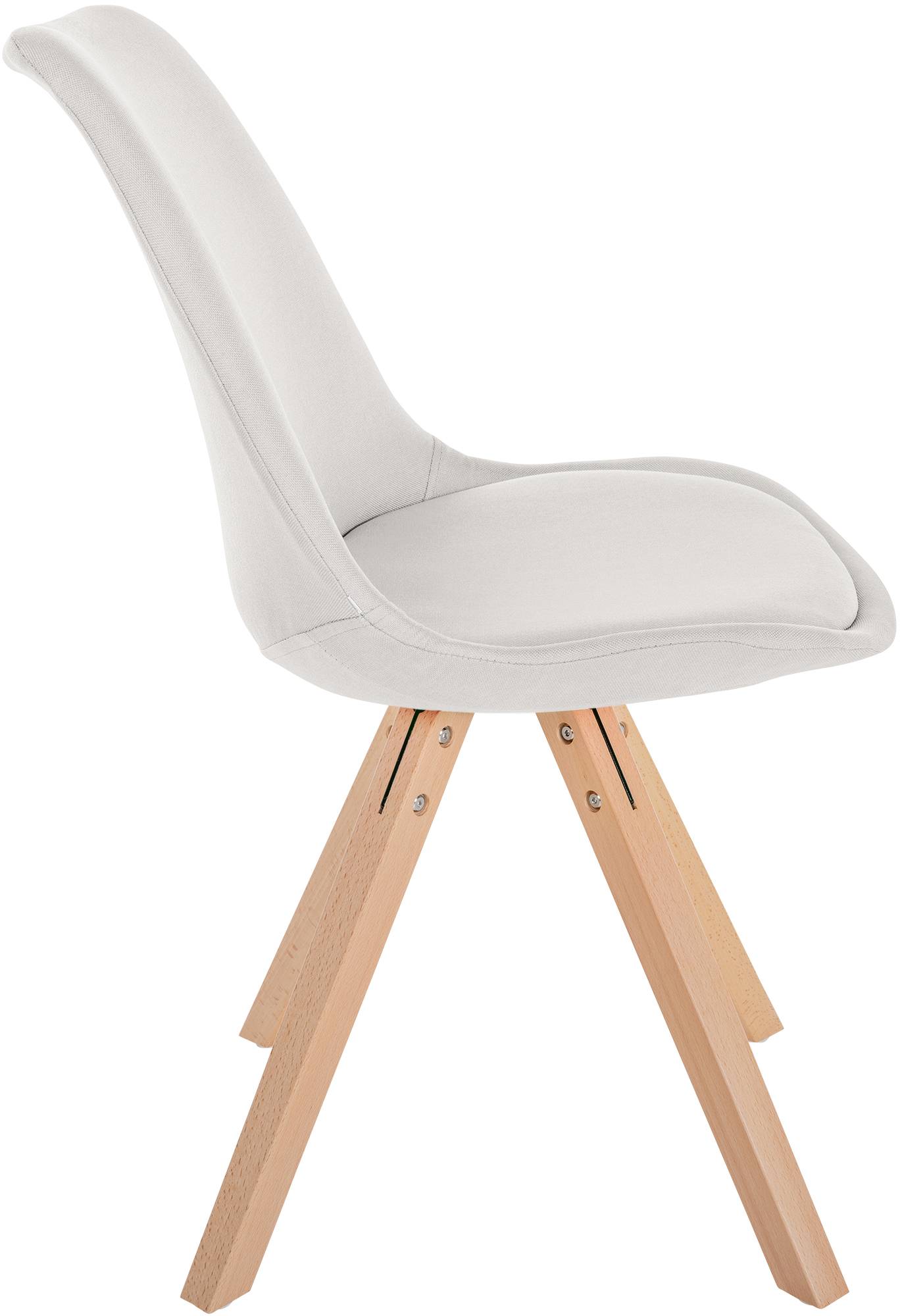 Set van 4 eetkamerstoelen Sofia Stof