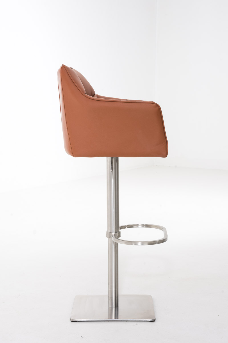 Barkruk Damaso met kunstleren bekleding