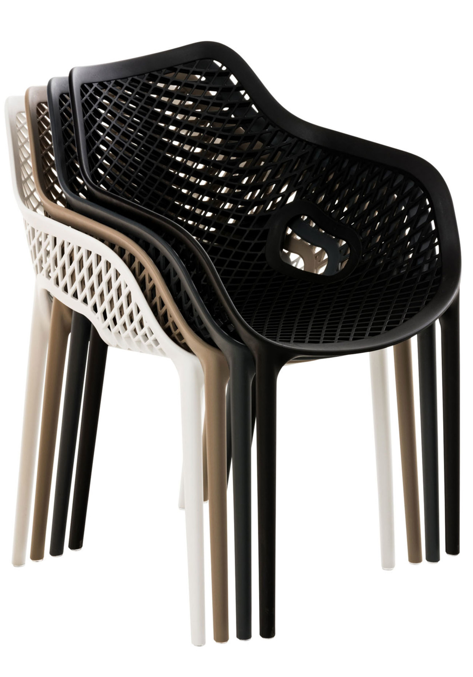 4-delige set stoelen Air XL