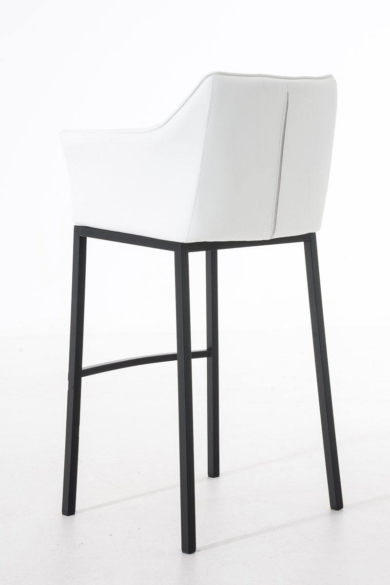 Barkruk Damaso Kunstleer met Vierpootsframe
