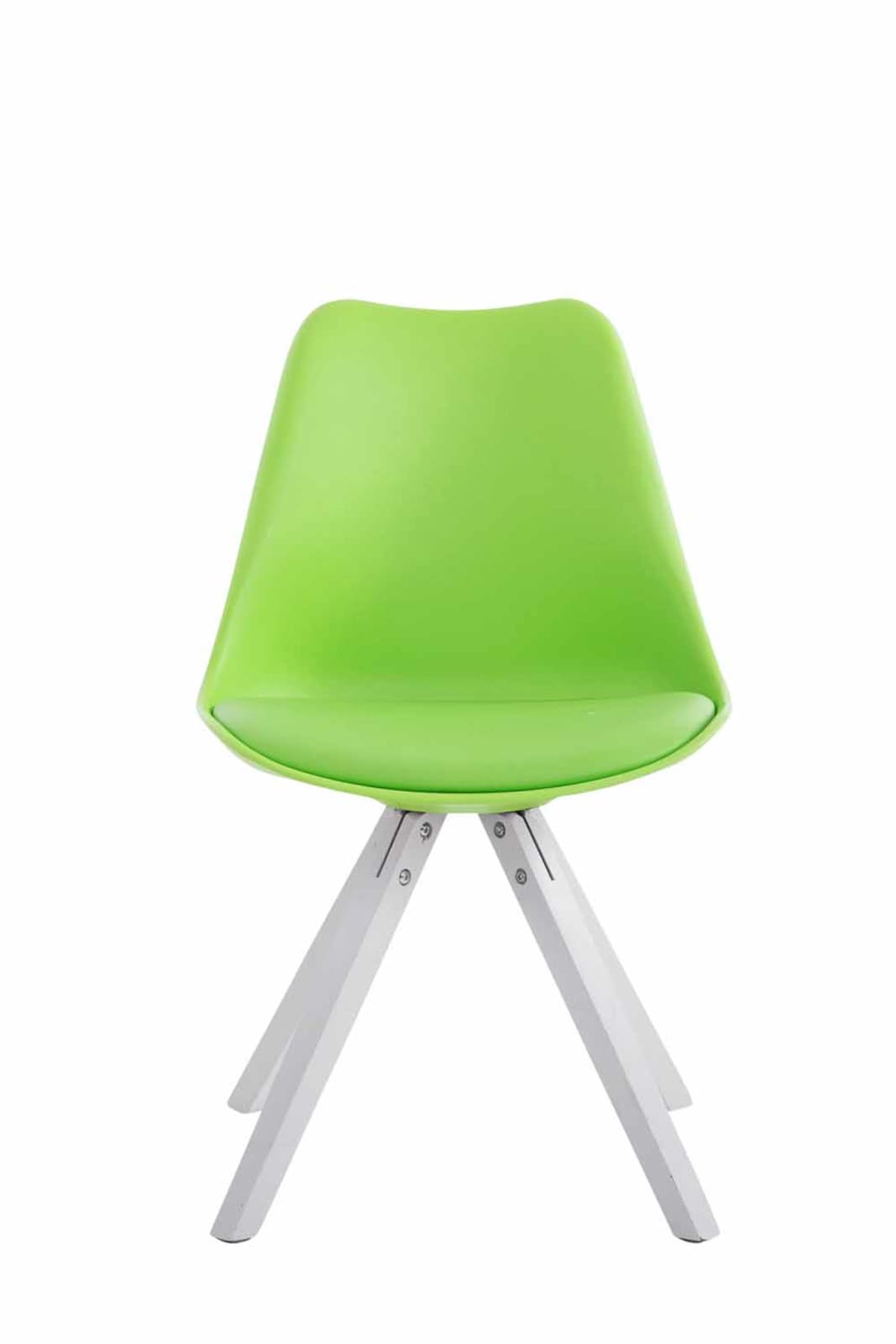 Set van 4 stoelen Toulouse - Vierkant - Kunstleer