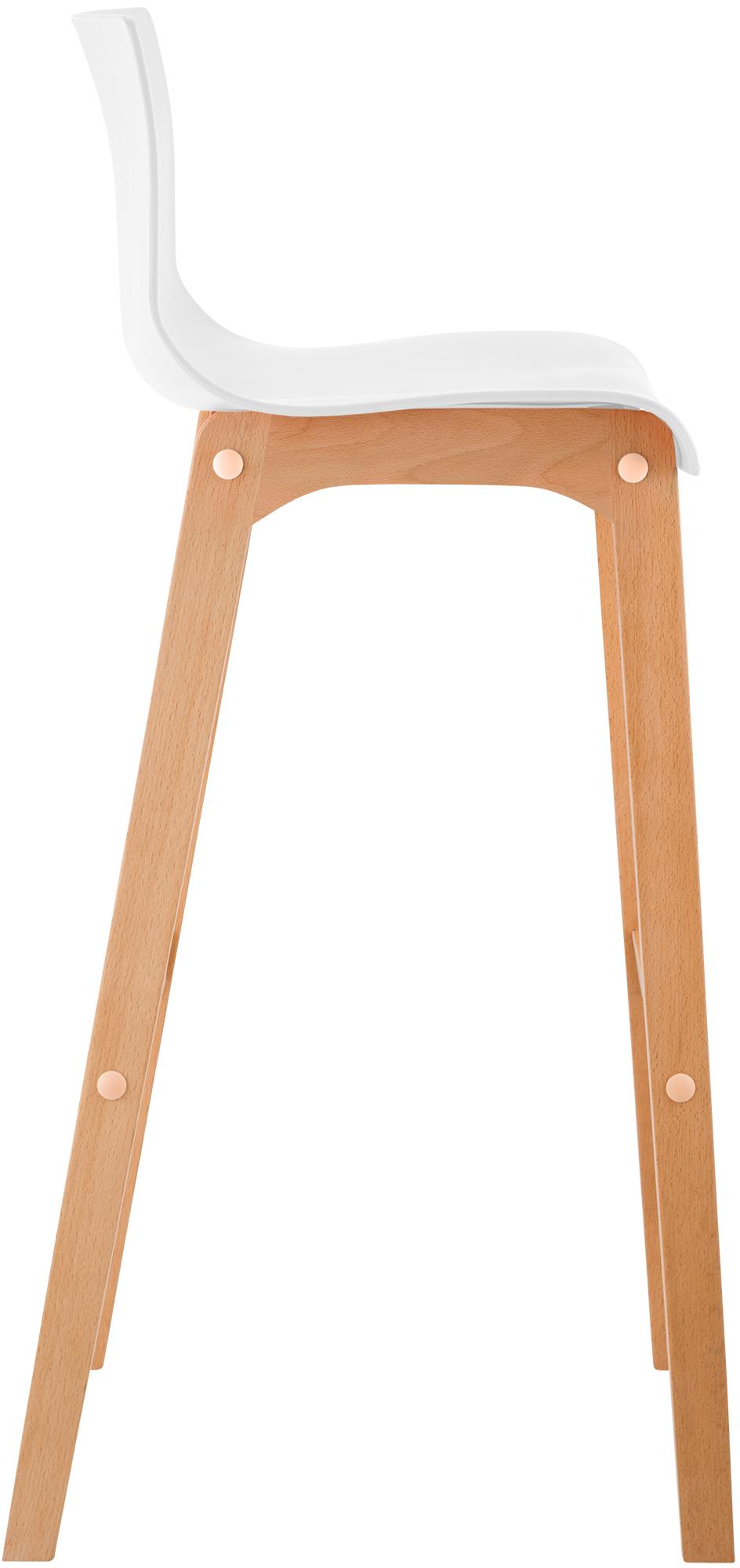Barkruk Hover Kunststof Vierpootsframe Natura