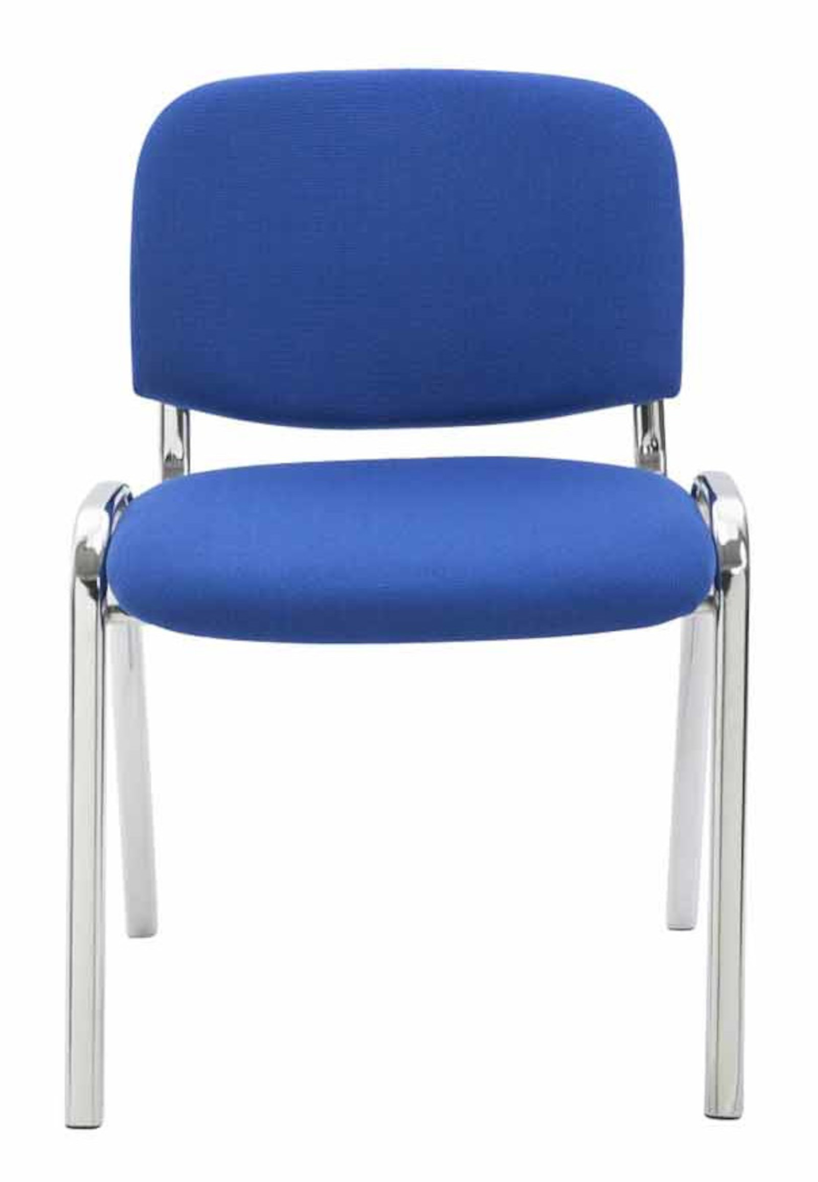 Set van 4 stoelen Ken Chroom - Stof