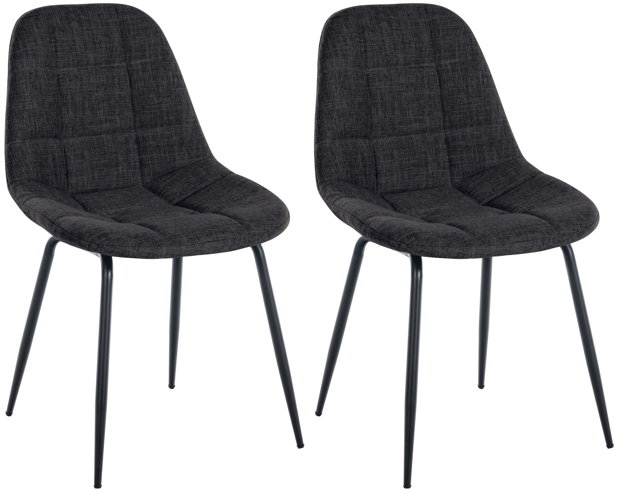 Set van 2 Eetkamerstoelen Tom