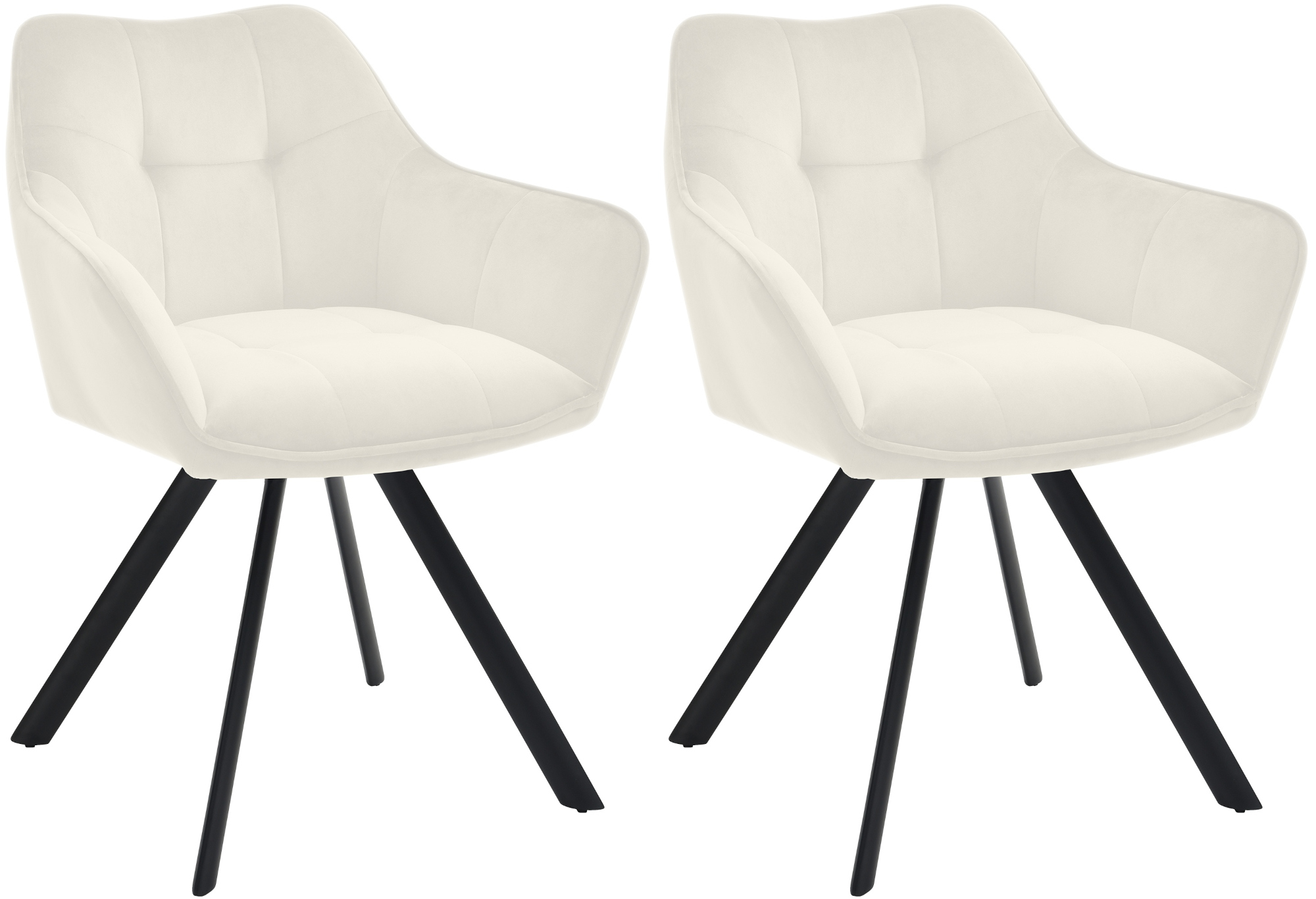 Set van 2 eetkamerstoelen Scott