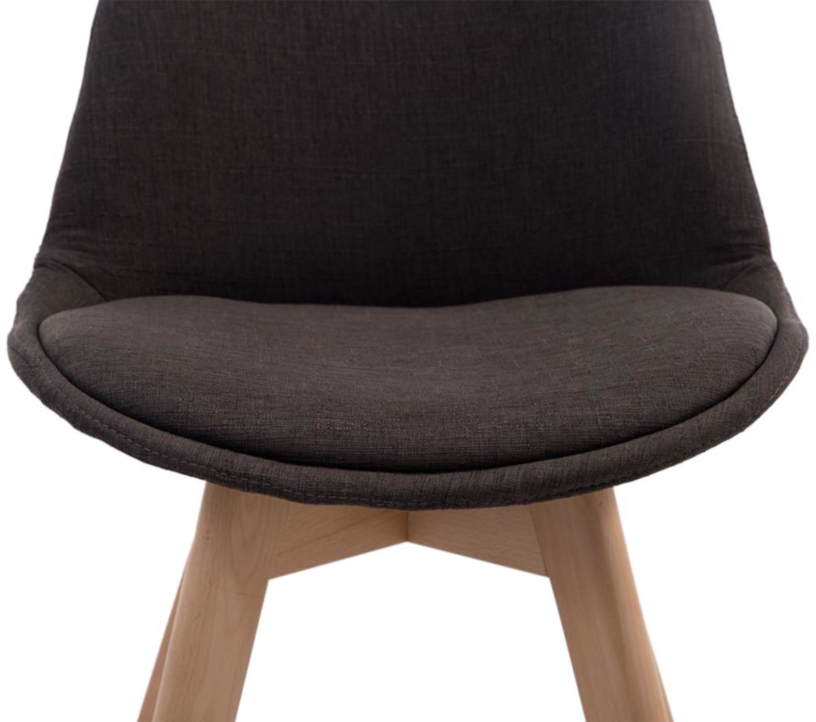 Set van 4 eetkamerstoelen Borneo V2 Stof
