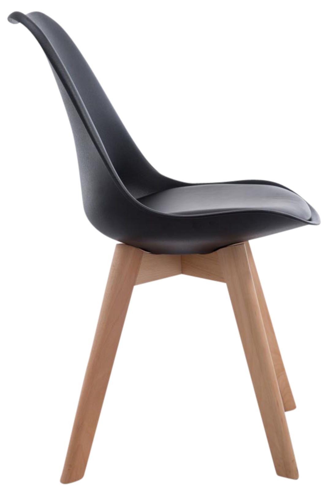 Set van 4 Eetkamerstoelen Borneo - Kunstleer