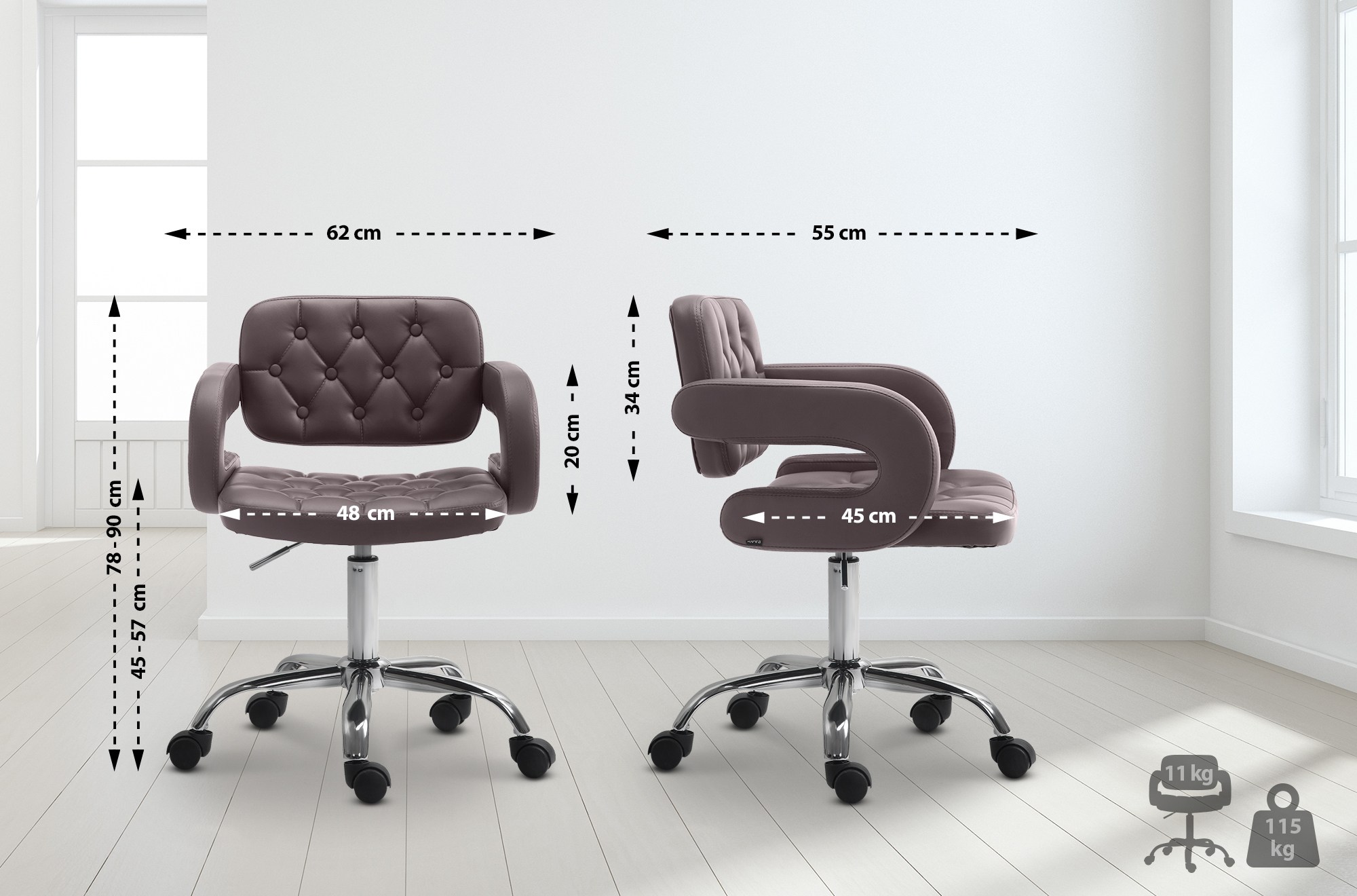 Lounger Dublin Kunstleer