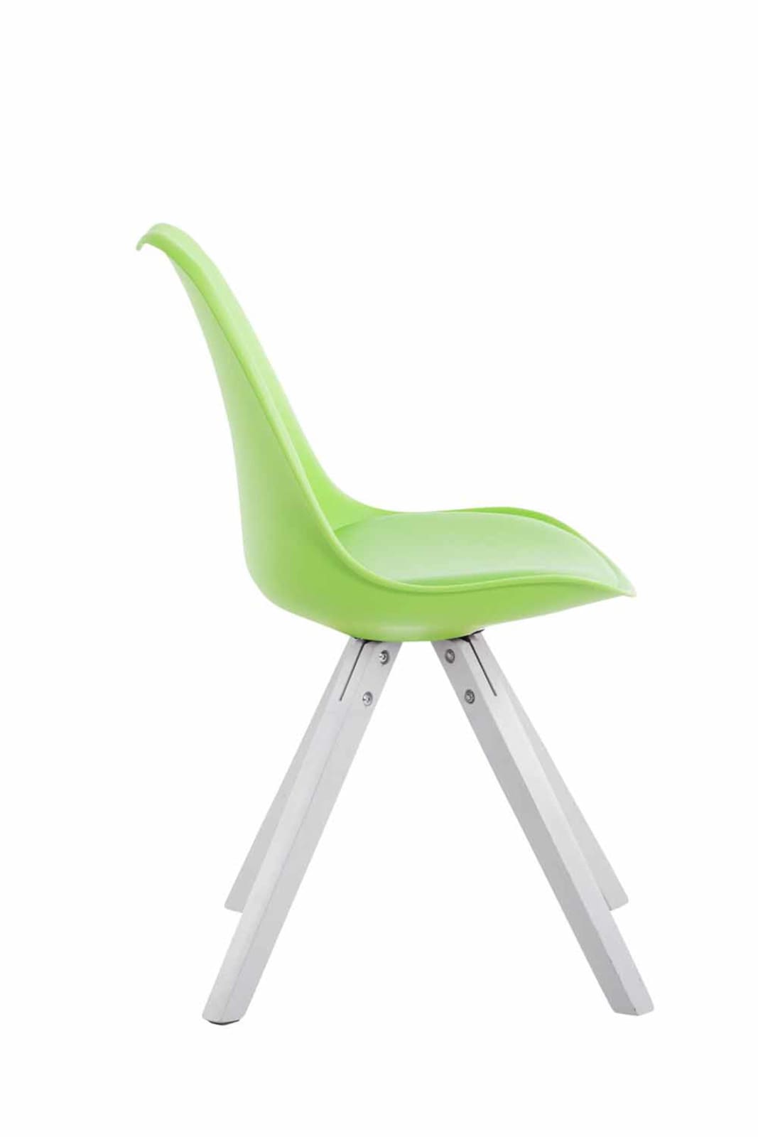 Set van 4 stoelen Toulouse - Vierkant - Kunstleer