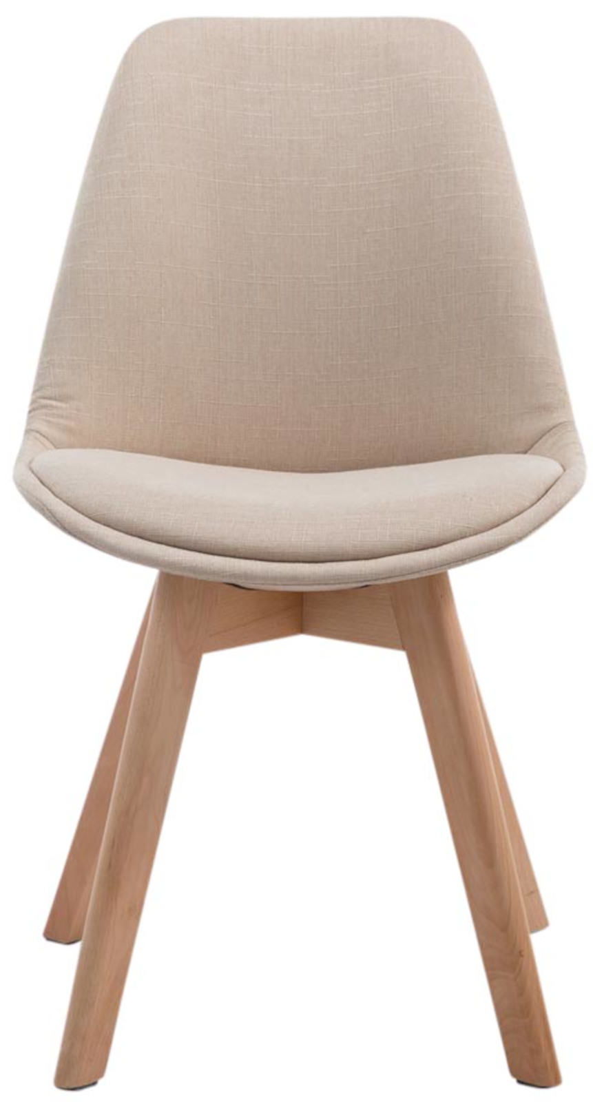 Set van 4 eetkamerstoelen Borneo V2 Stof