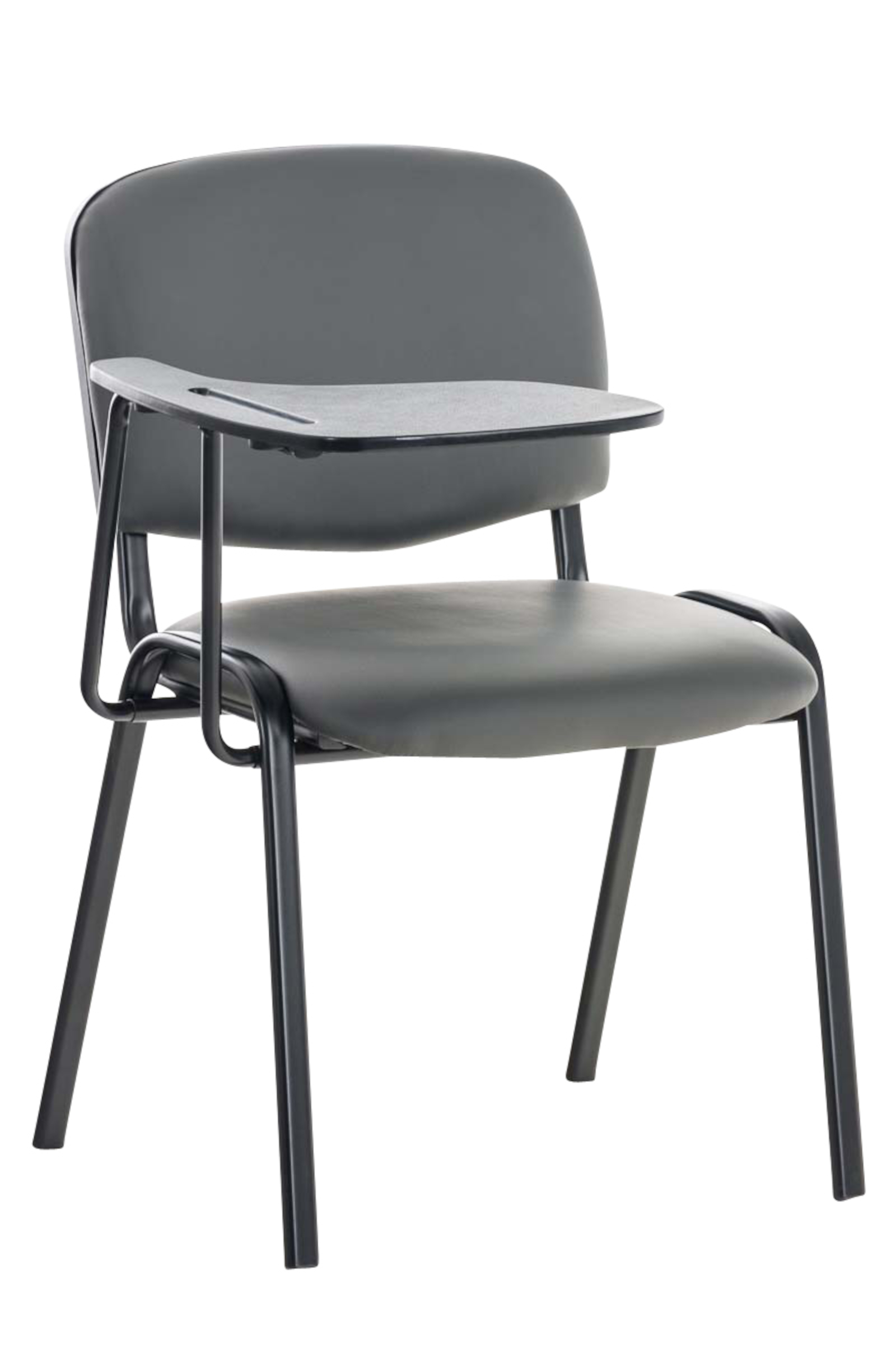 Set van 4 stoelen Ken met klaptafel - Kunstleer