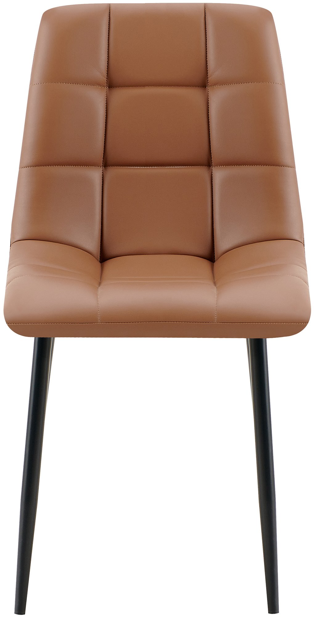 Set van 4 eetkamerstoelen Antibes kunstleer