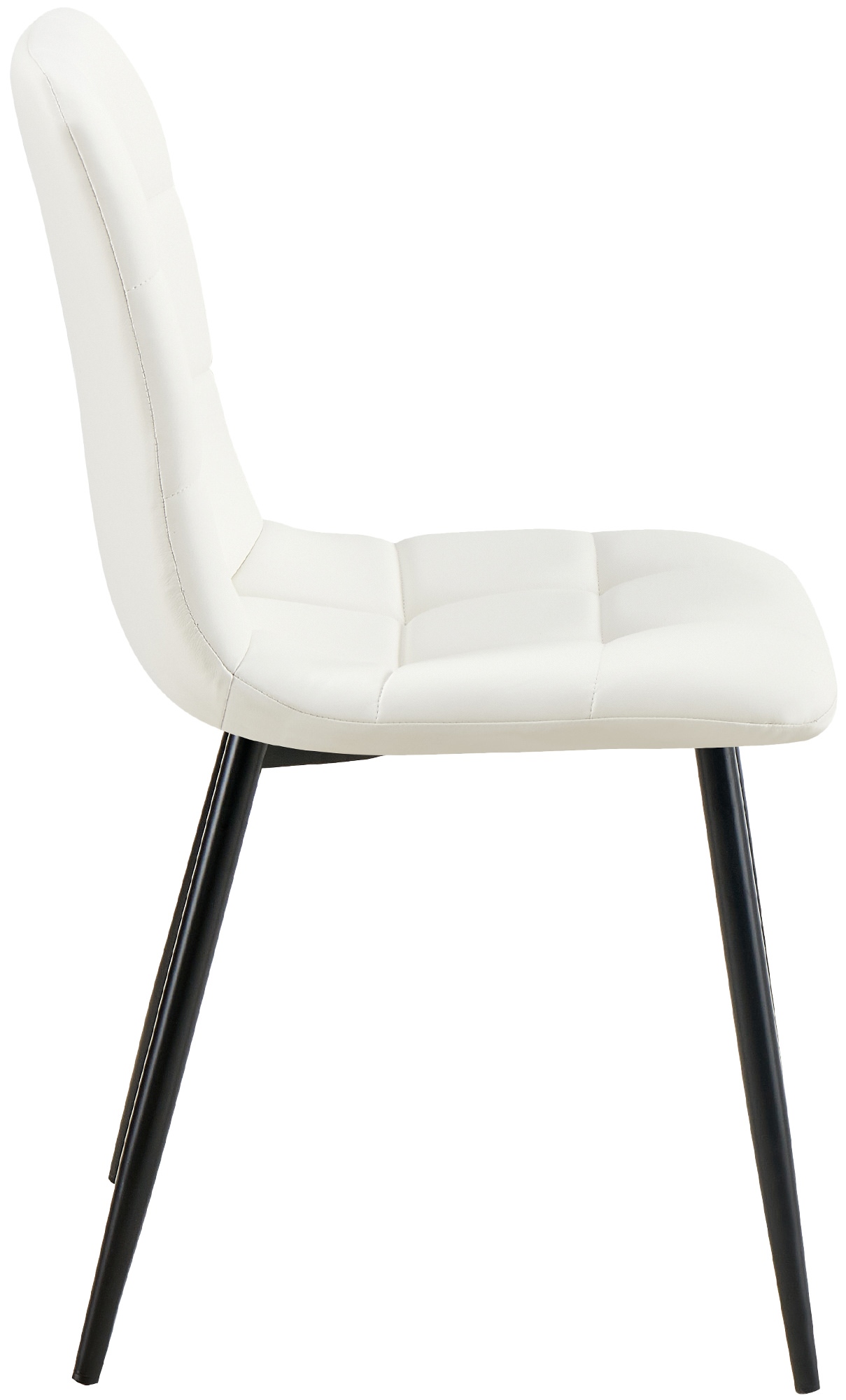 Set van 4 eetkamerstoelen Antibes kunstleer