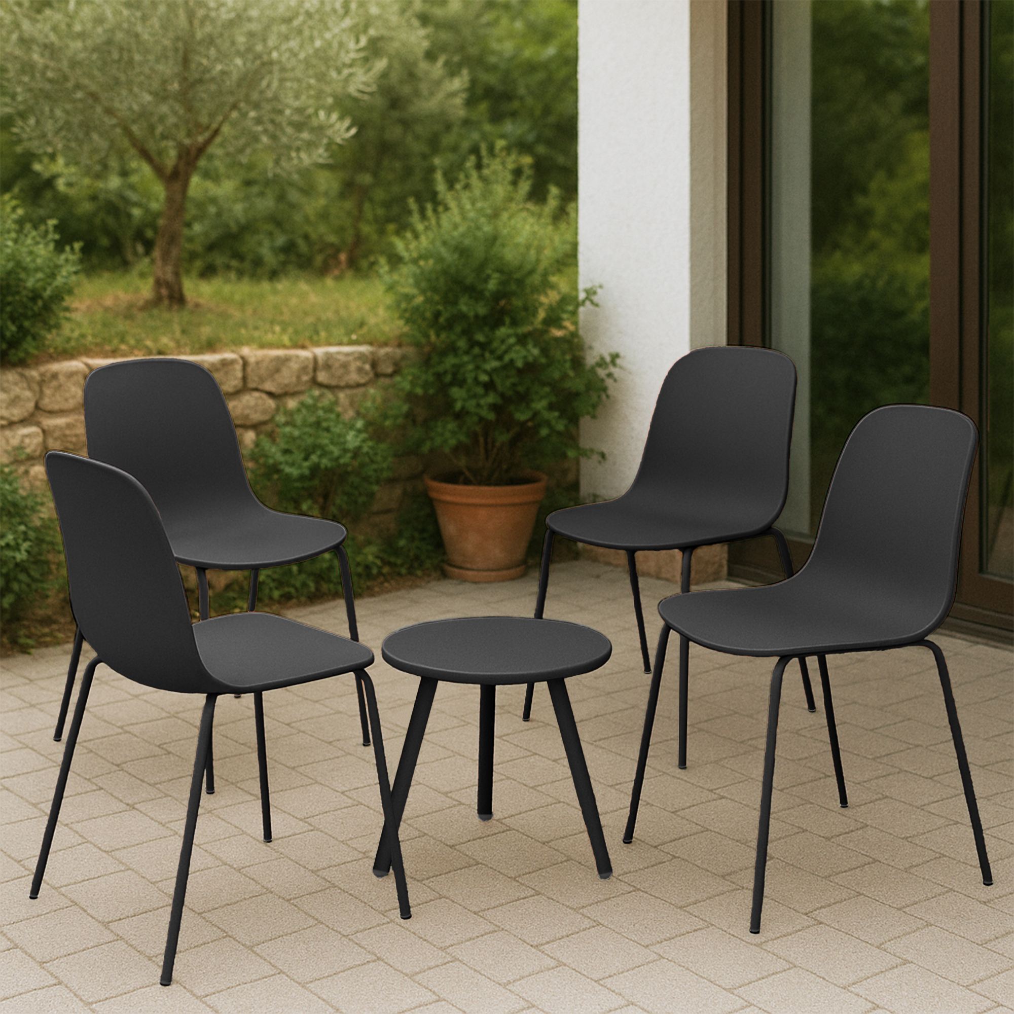 Tuinset Berdin 4-zits