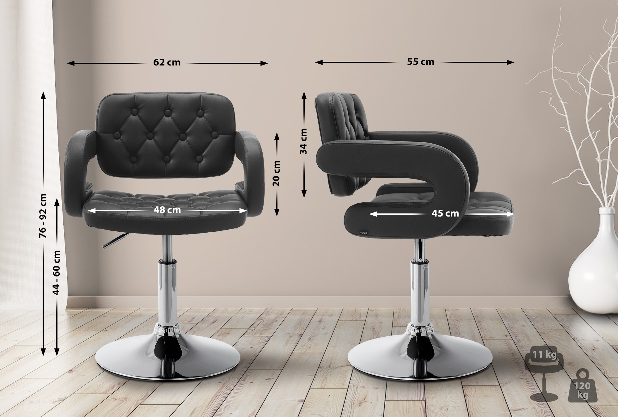 Lounger Dublin Kunstleer