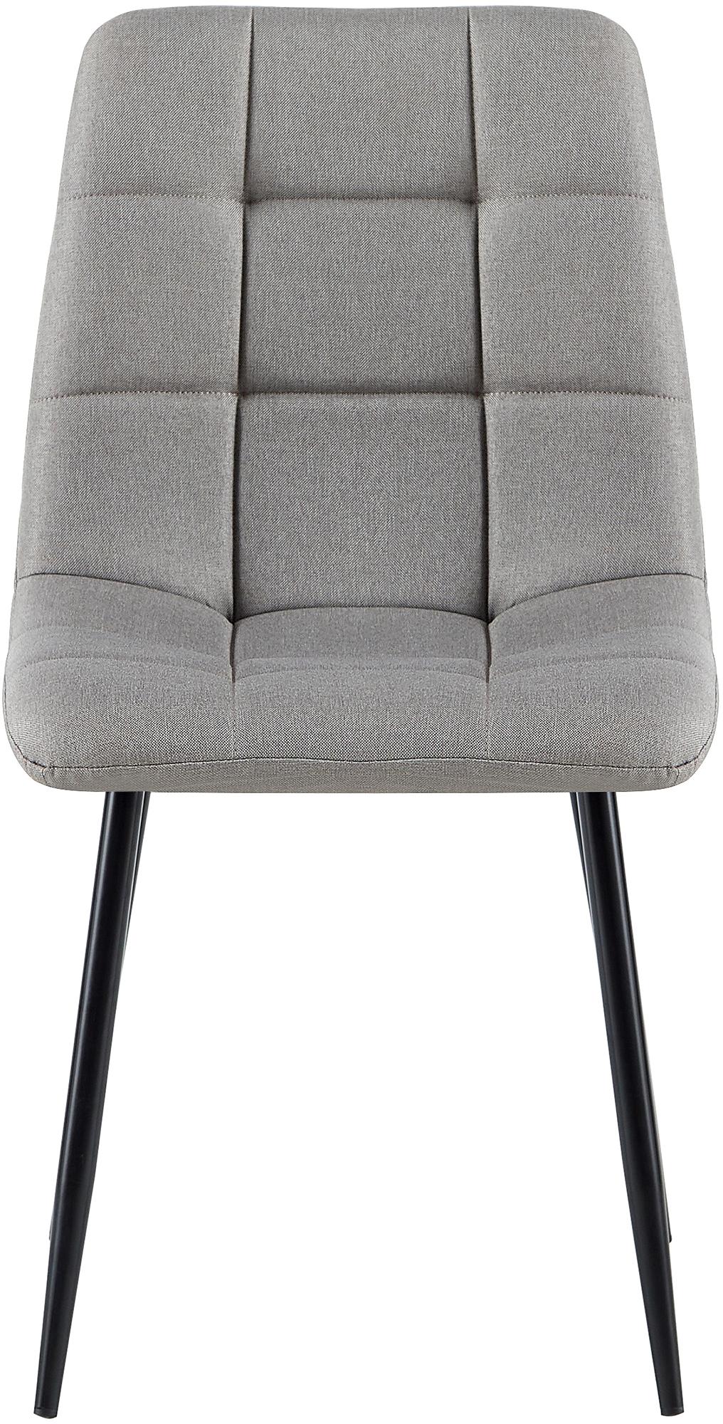Set van 4 eetkamerstoelen Antibes stof
