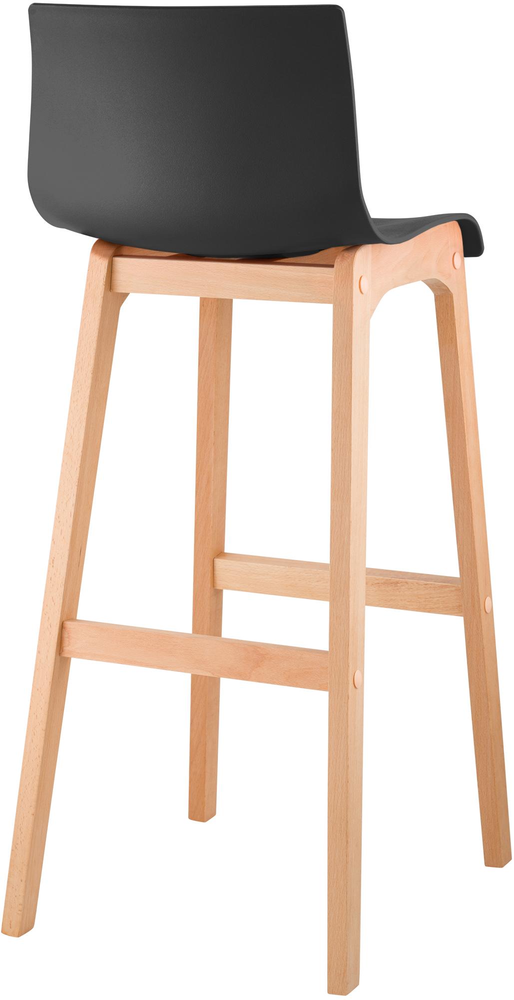 Barkruk Hover Kunststof Vierpootsframe Natura
