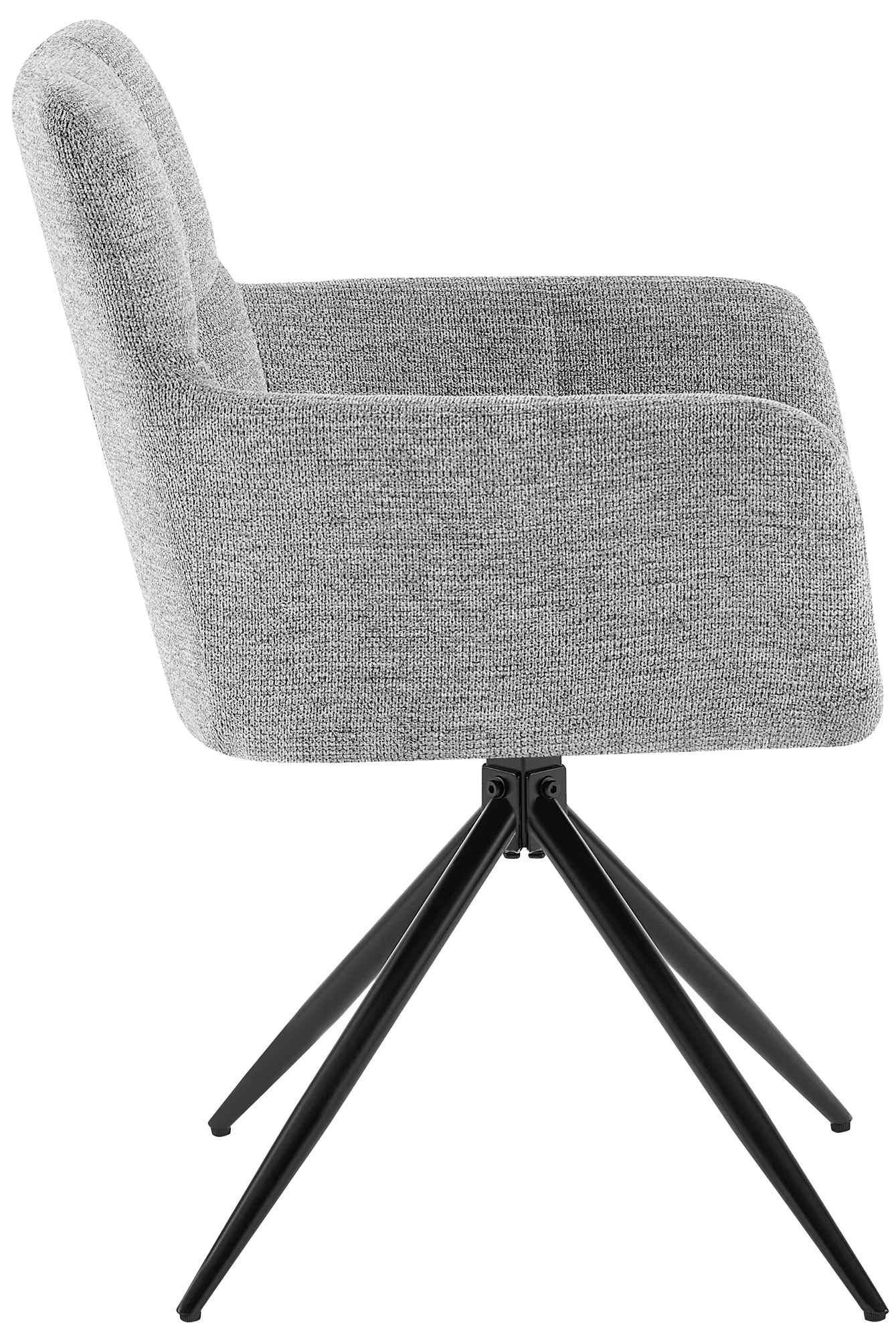 Set van 2 eetkamerstoelen Jonah stof