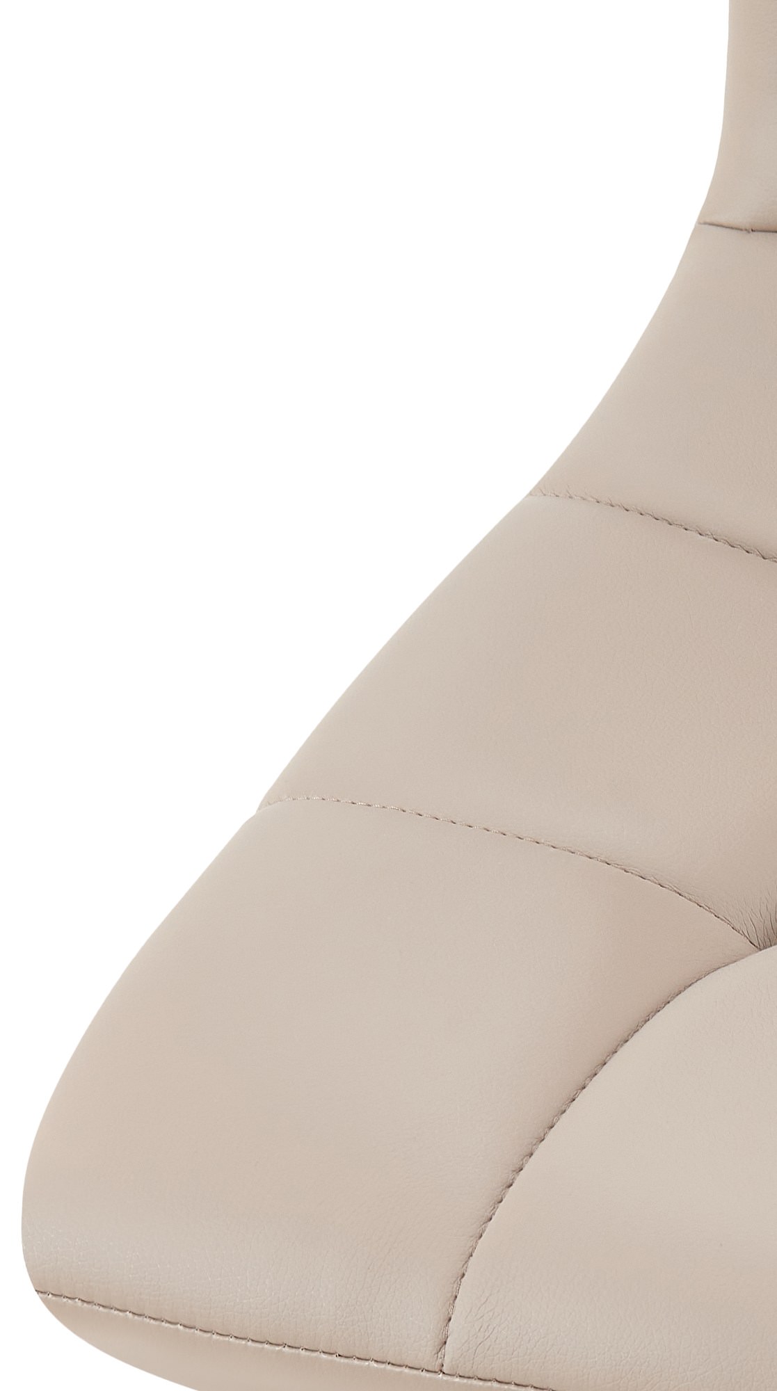 Set van 4 eetkamerstoelen Antibes kunstleer