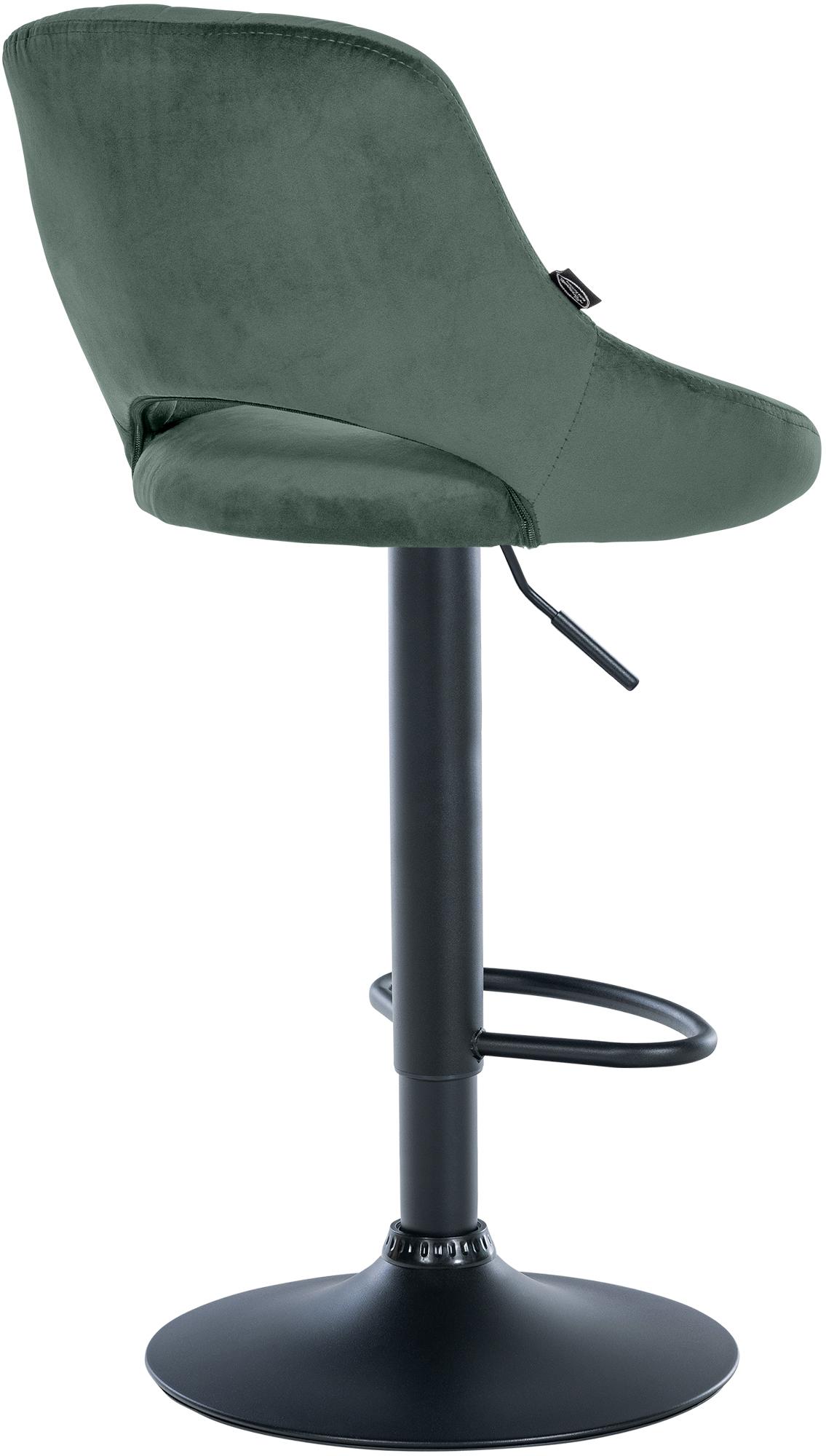 Set van 2 Barkrukken Milet Fluweel