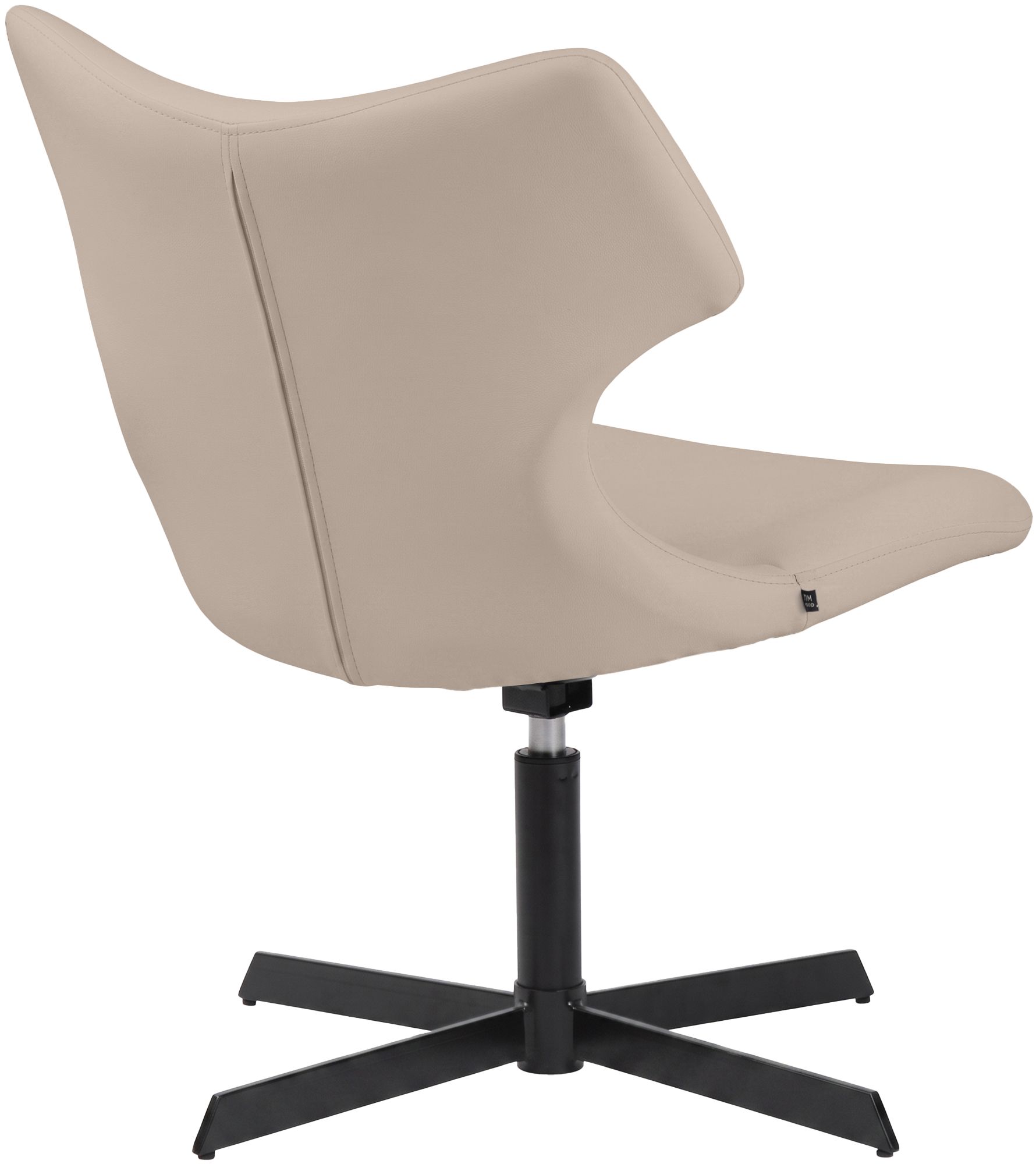 Set van 2 loungestoelen Welland - lederlook