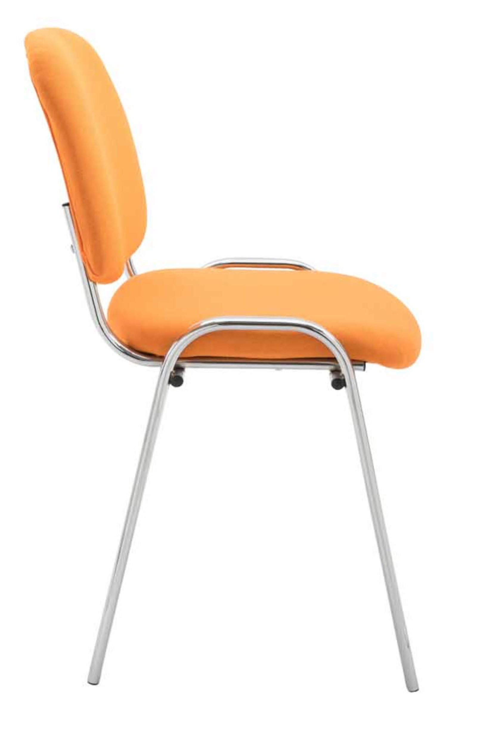 Set van 4 stoelen Ken Chroom - Stof