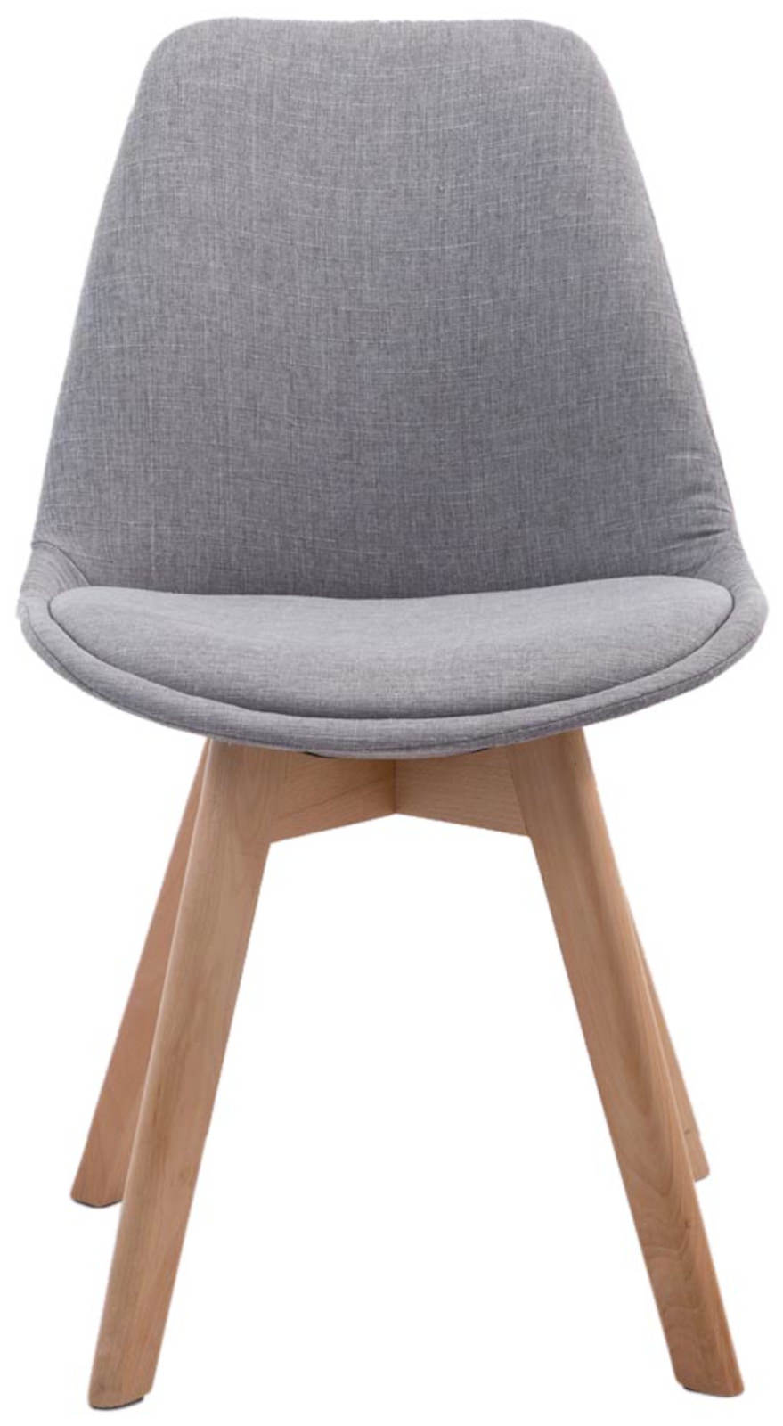 Set van 4 eetkamerstoelen Borneo V2 Stof