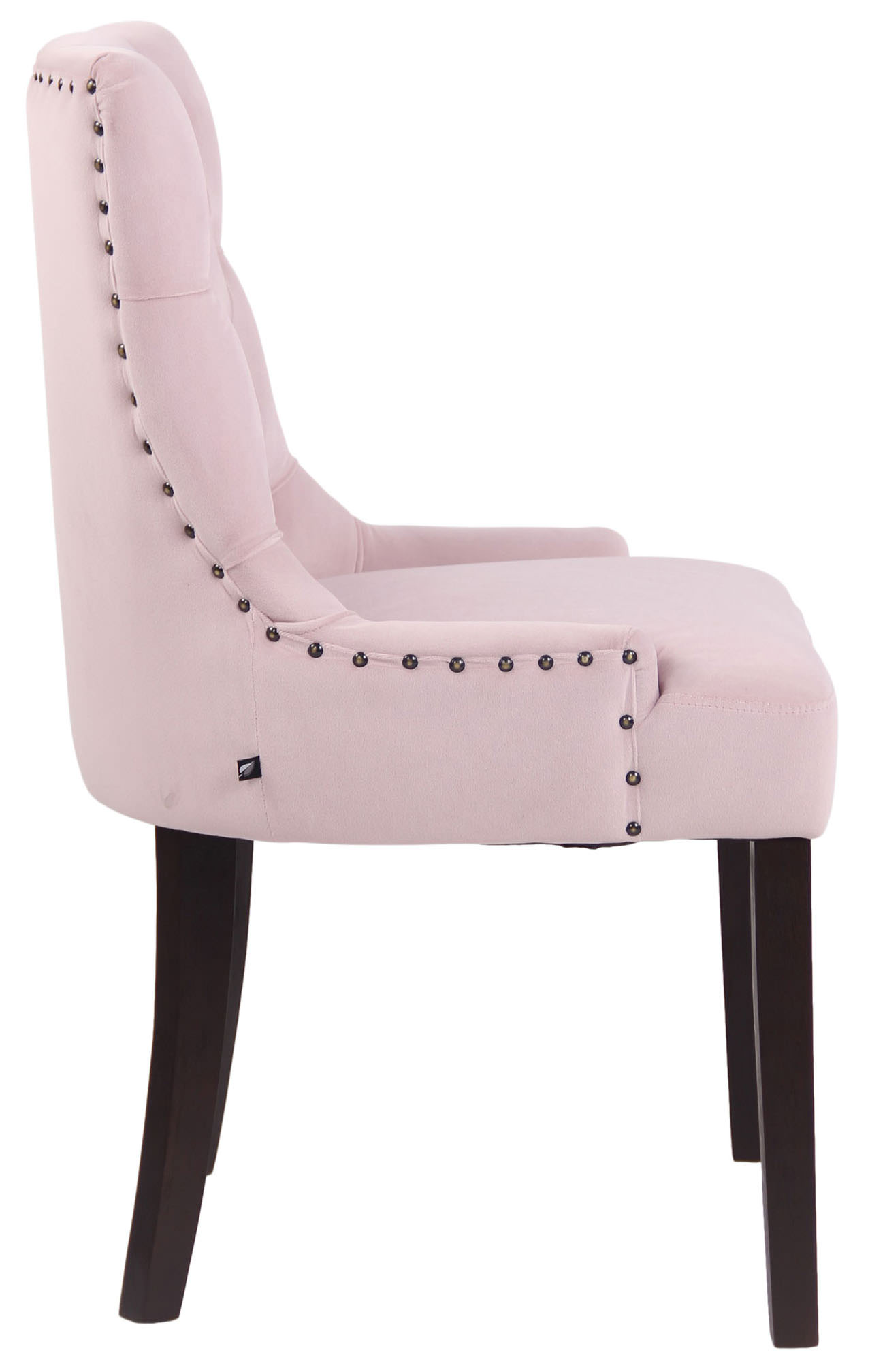 Set van 4 eetkamerstoelen Aberdeen Fluweel