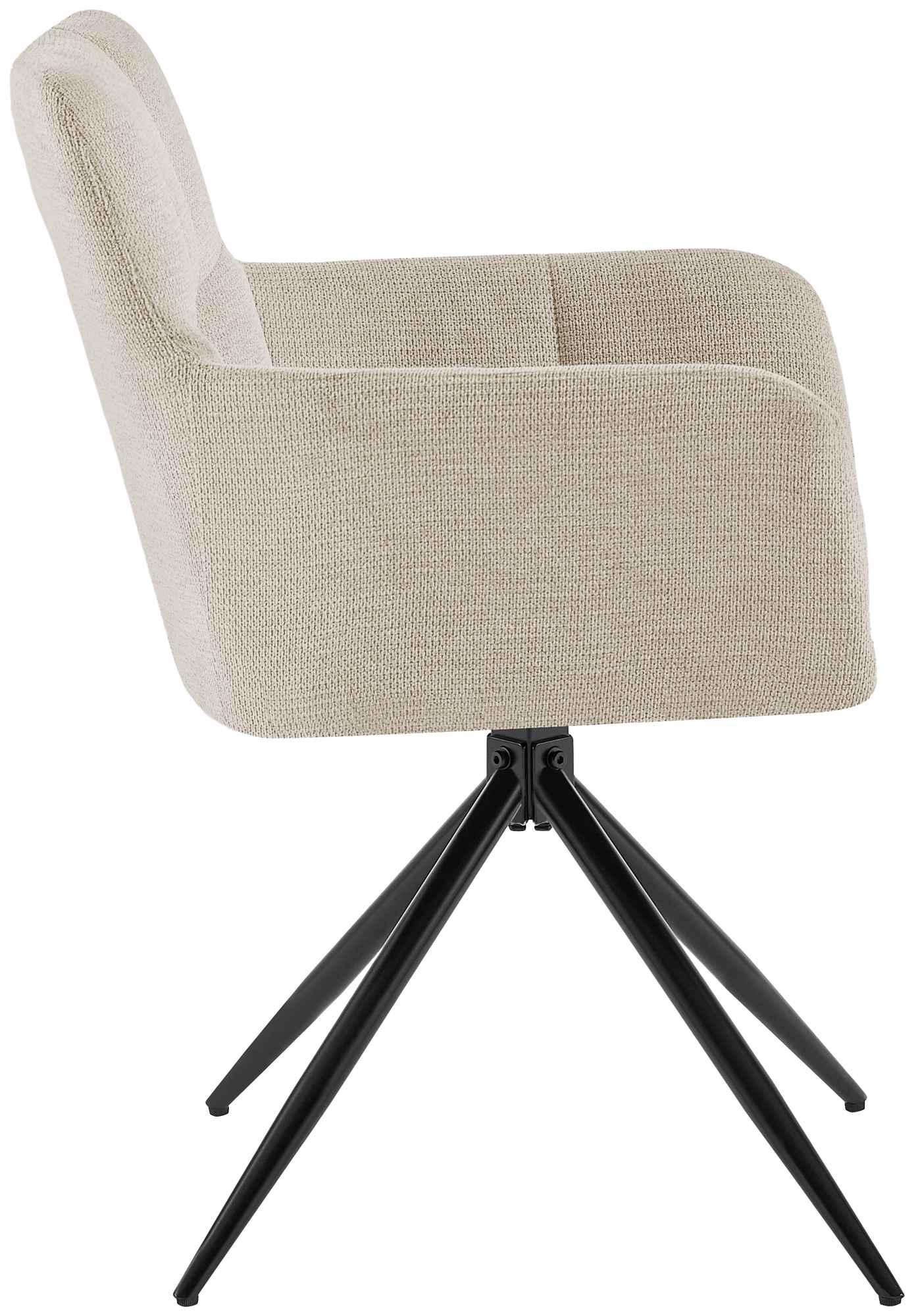 Set van 2 eetkamerstoelen Jonah stof