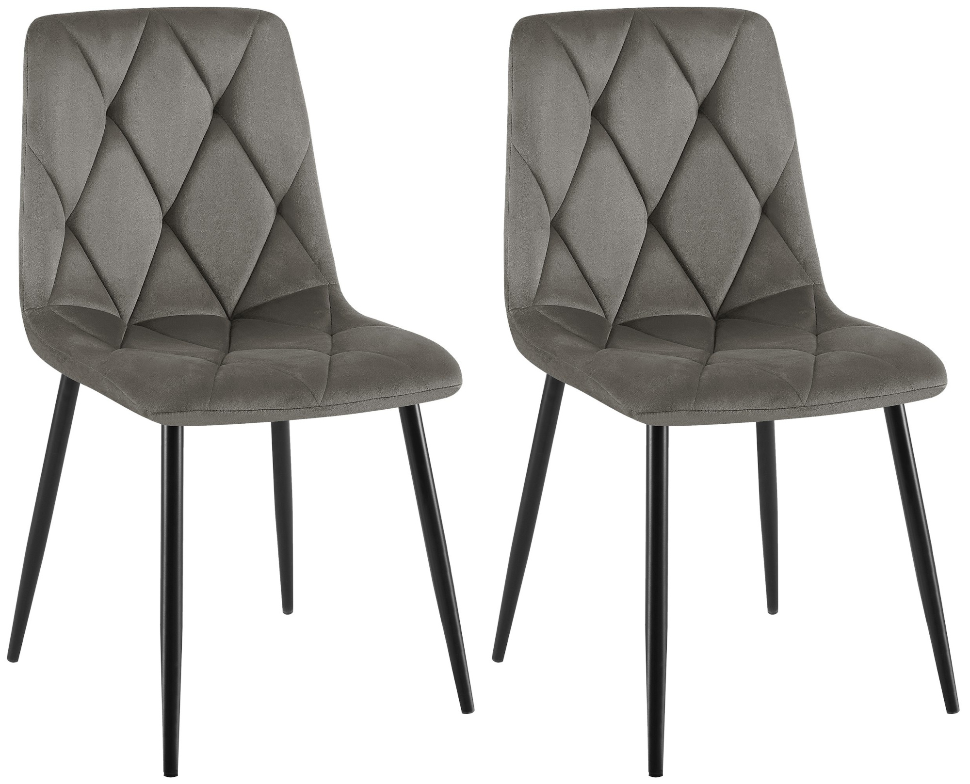 Set van 2 Eetkamerstoelen Clairton