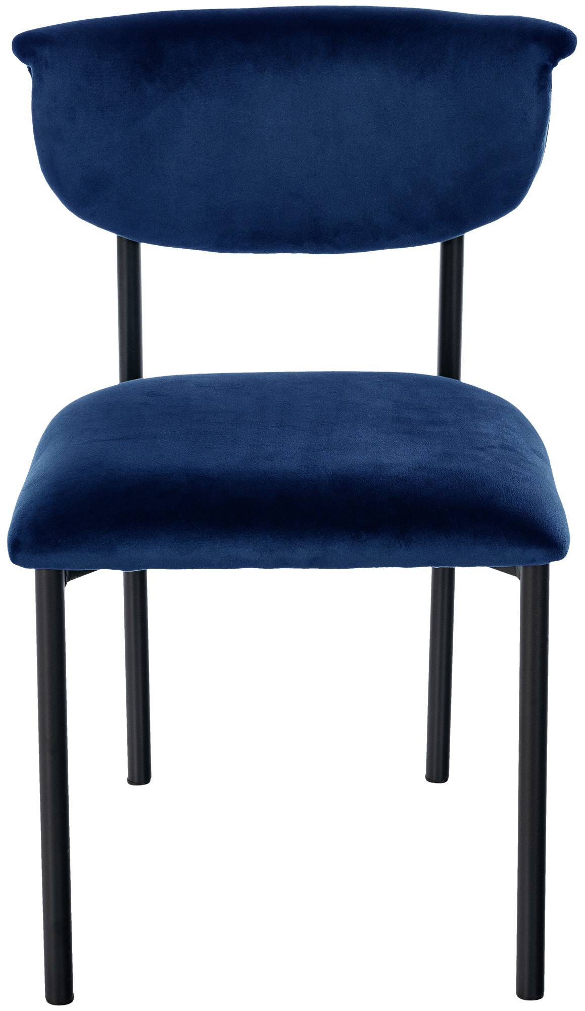 Set van 2 eetkamerstoelen Gambell fluweel