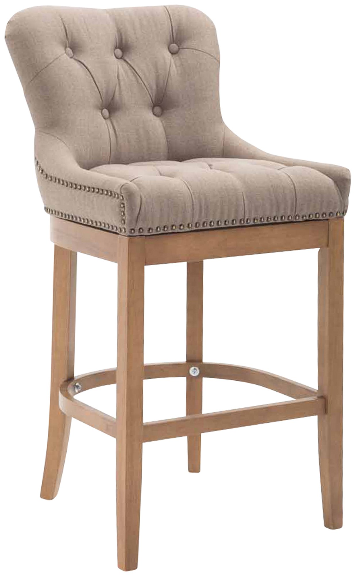 Barkruk Lakewood Stof antiek light