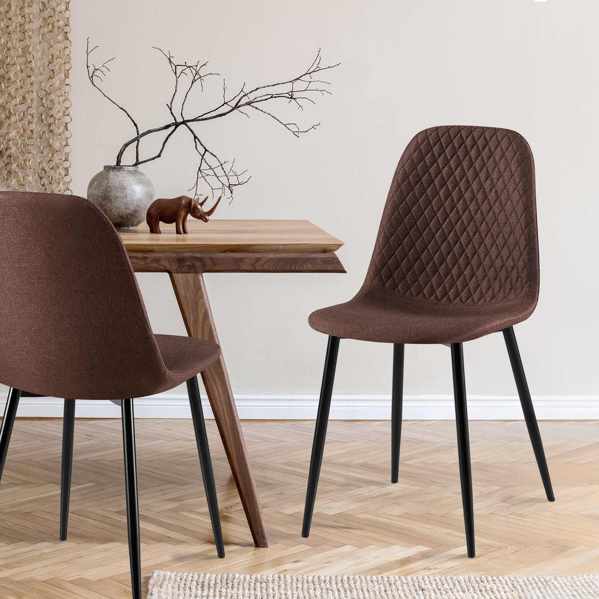 Set van 4 eetkamerstoelen Giverny