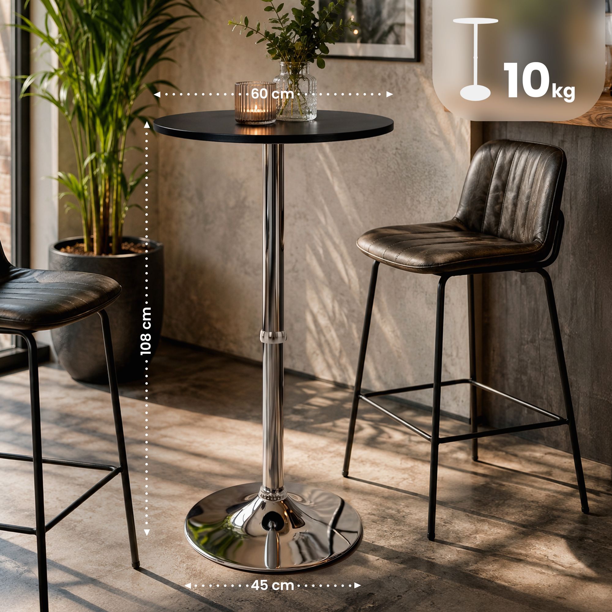 Statafel rond Ø 60 cm
