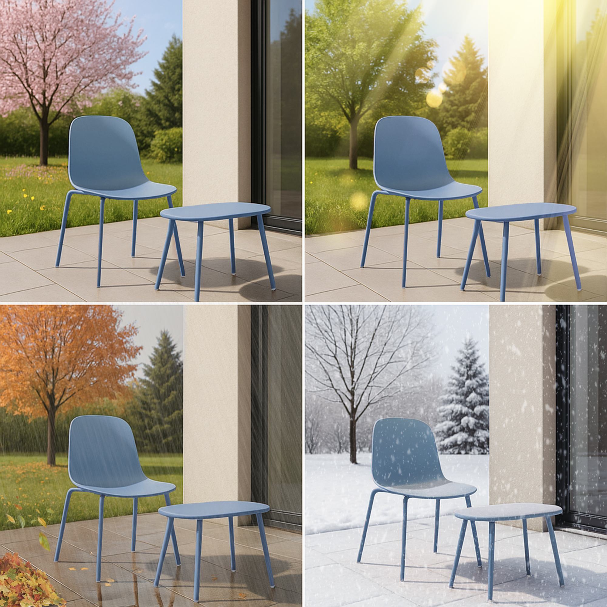 Tuinset Veldin 4-zits