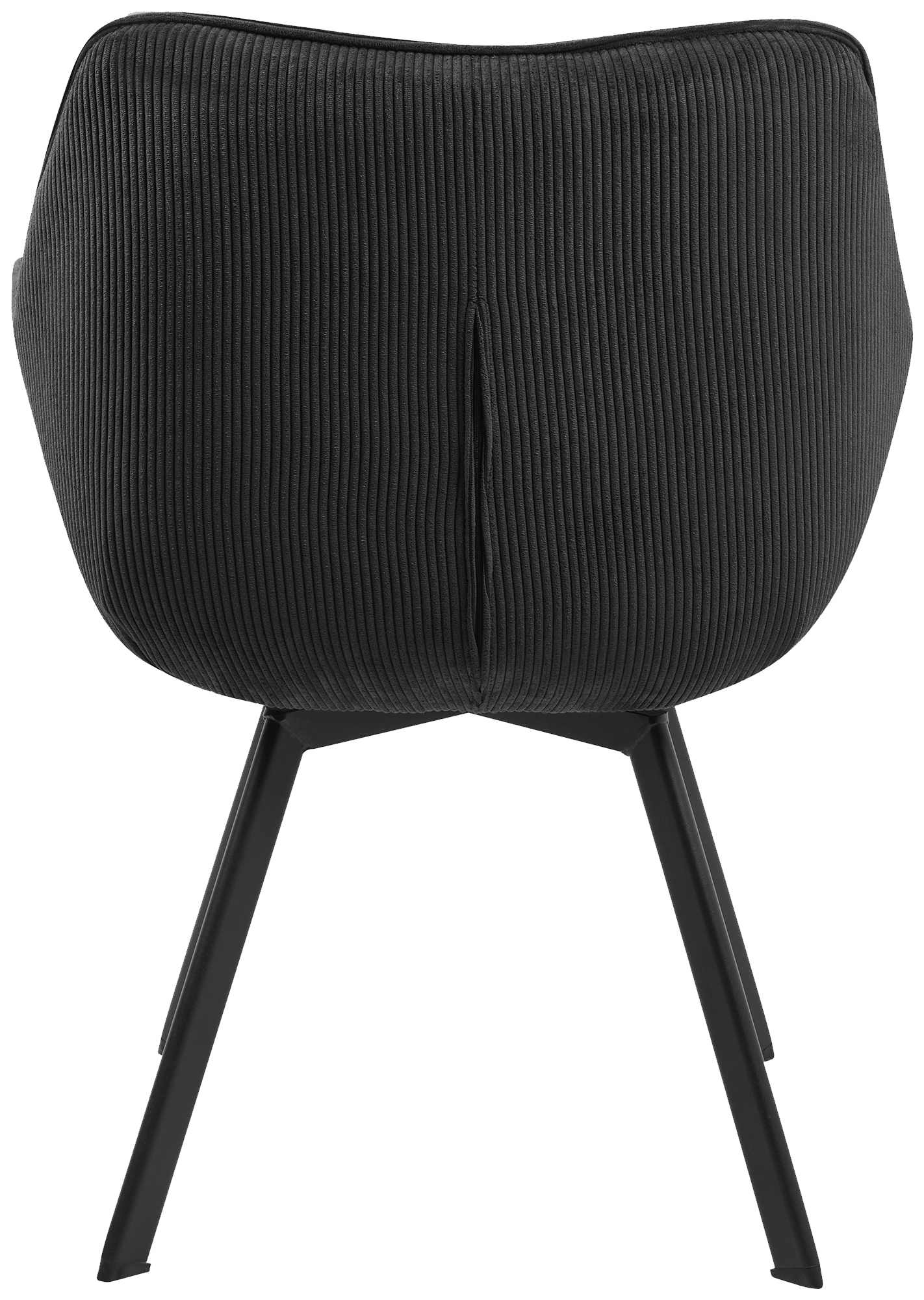 Set van 2 eetkamerstoelen Jordi Cord