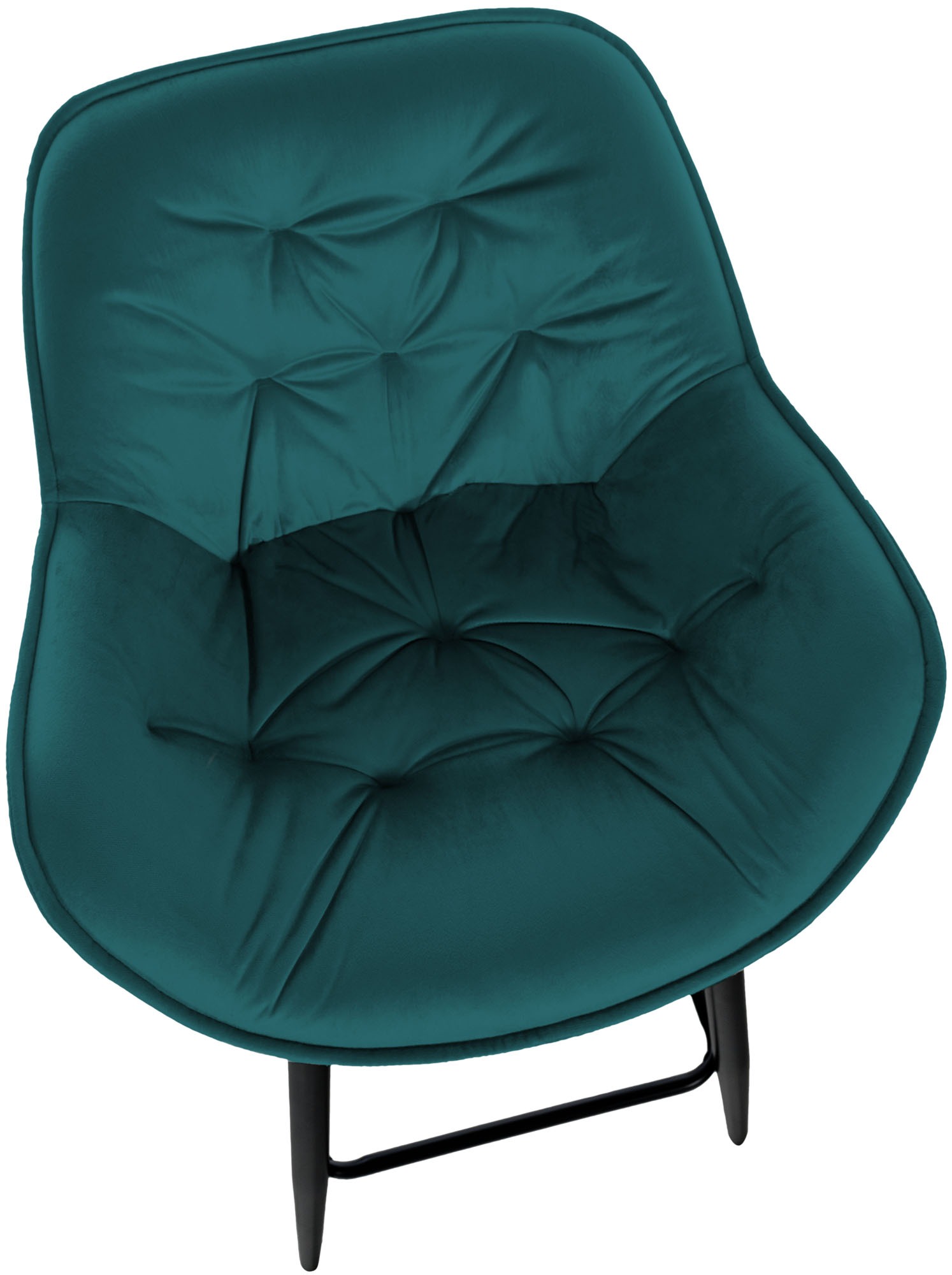 Set van 2 barkrukken Gibson fluweel
