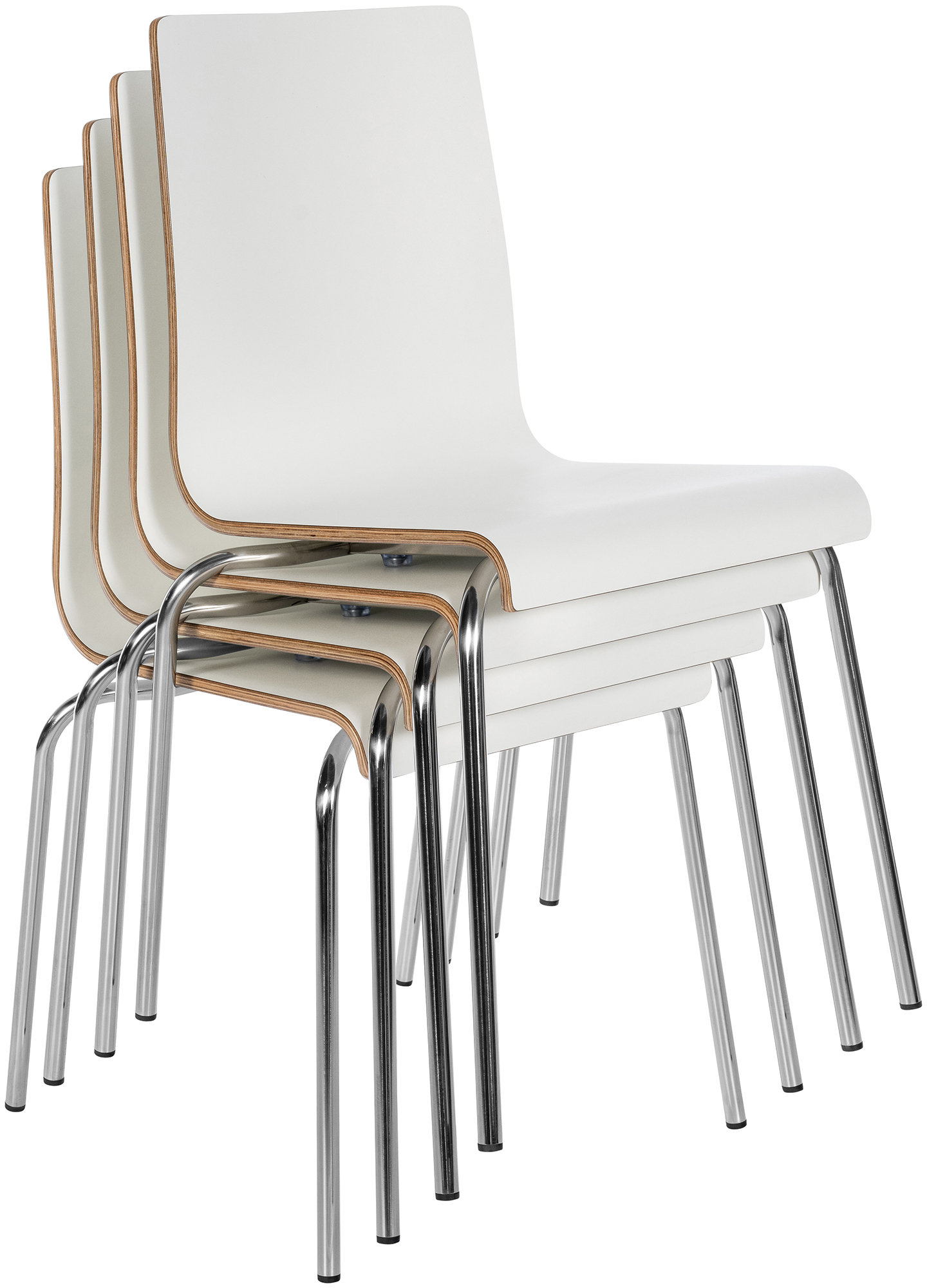 Set van 4 Vergaderstoelen Gahanna