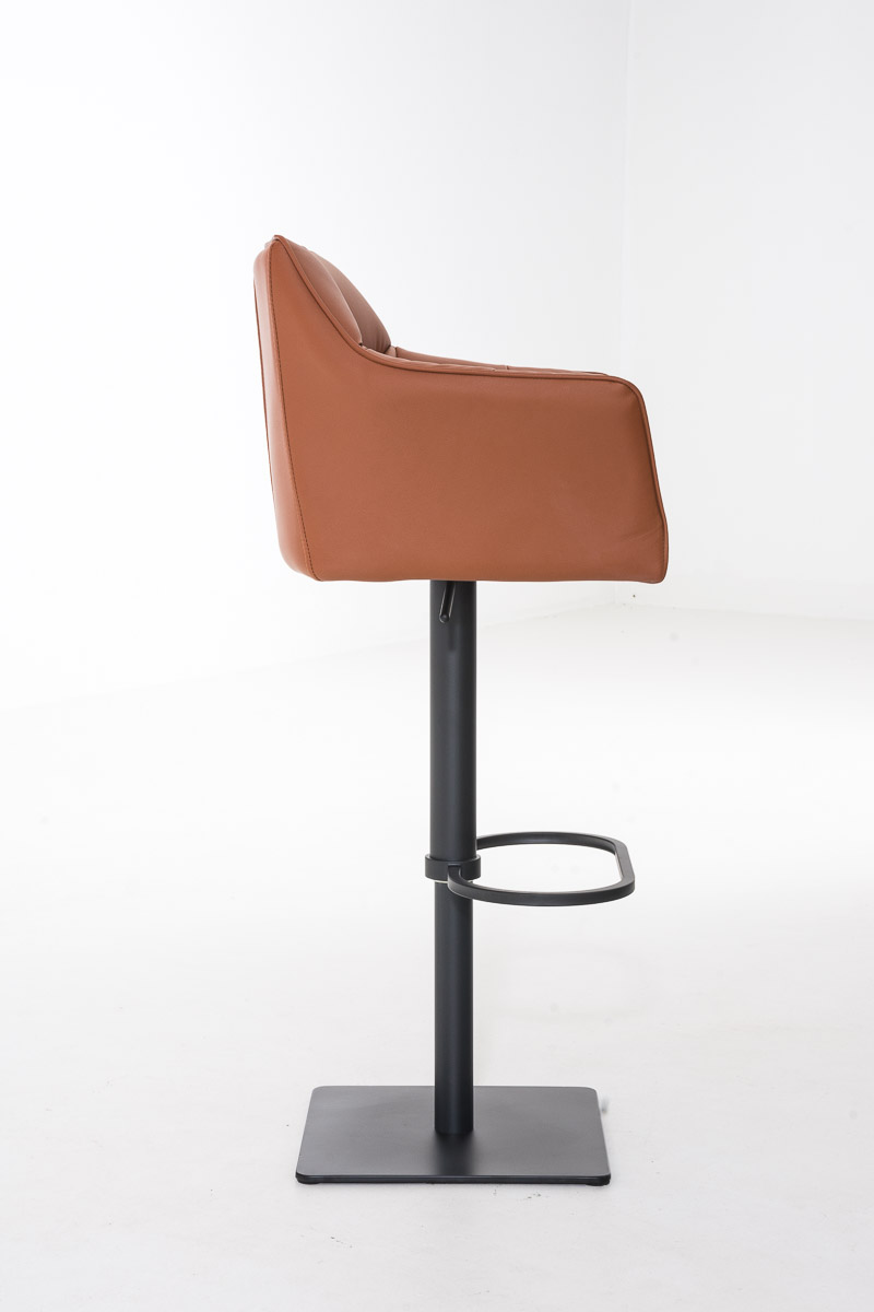 Barkruk Damaso met kunstleren bekleding