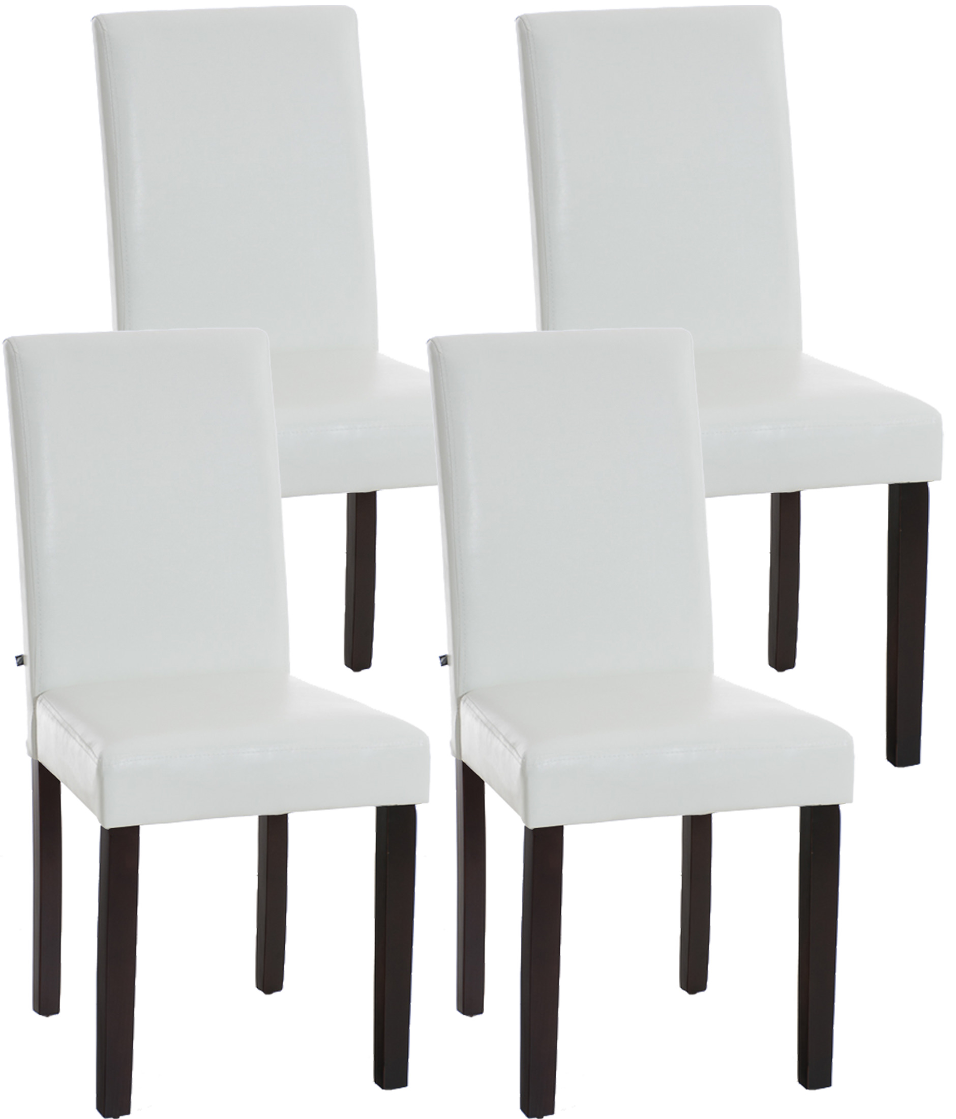Set van 4 Eetkamerstoelen Ina - Kunstleer