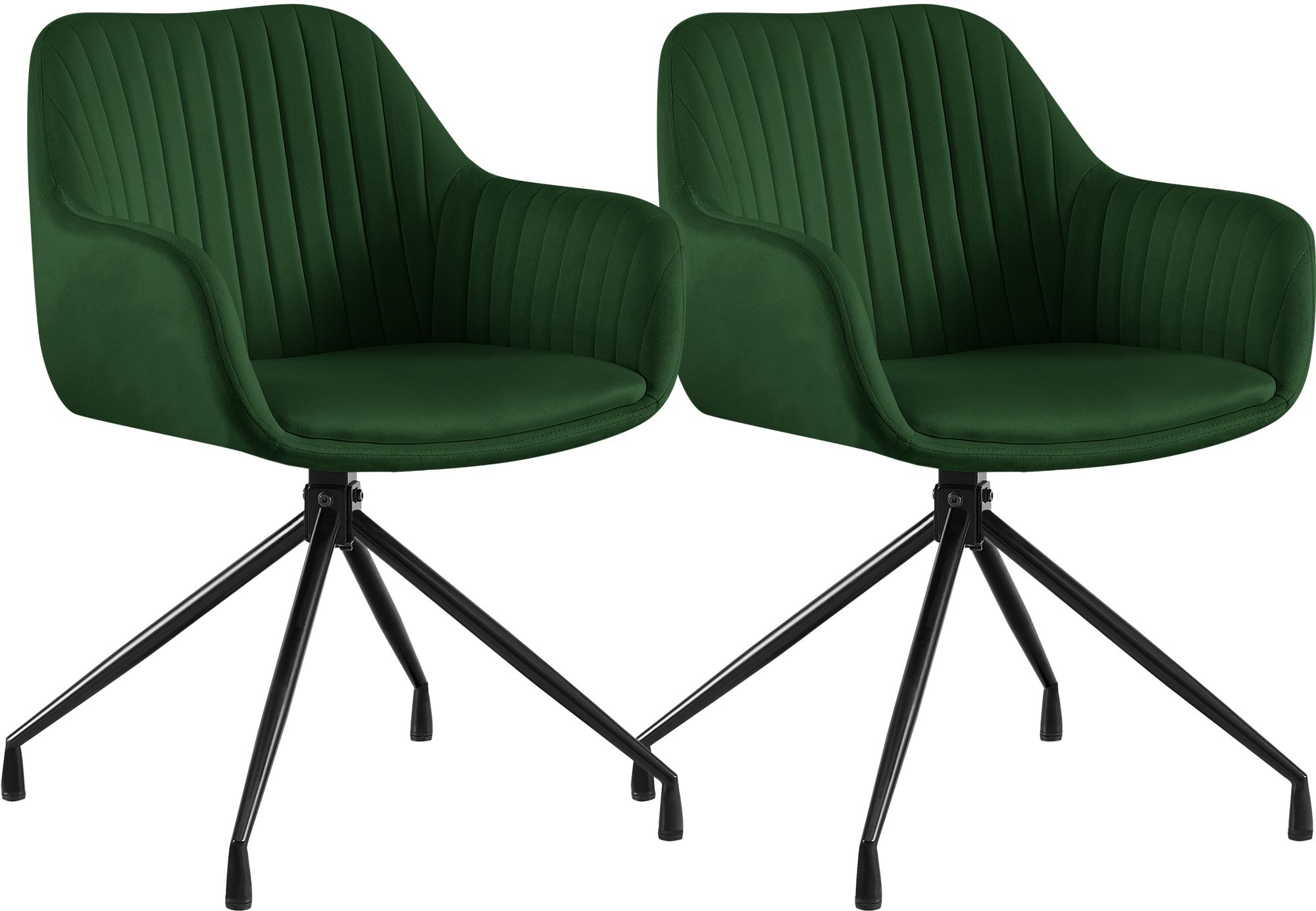 Set van 2 Eetkamerstoelen Novanis