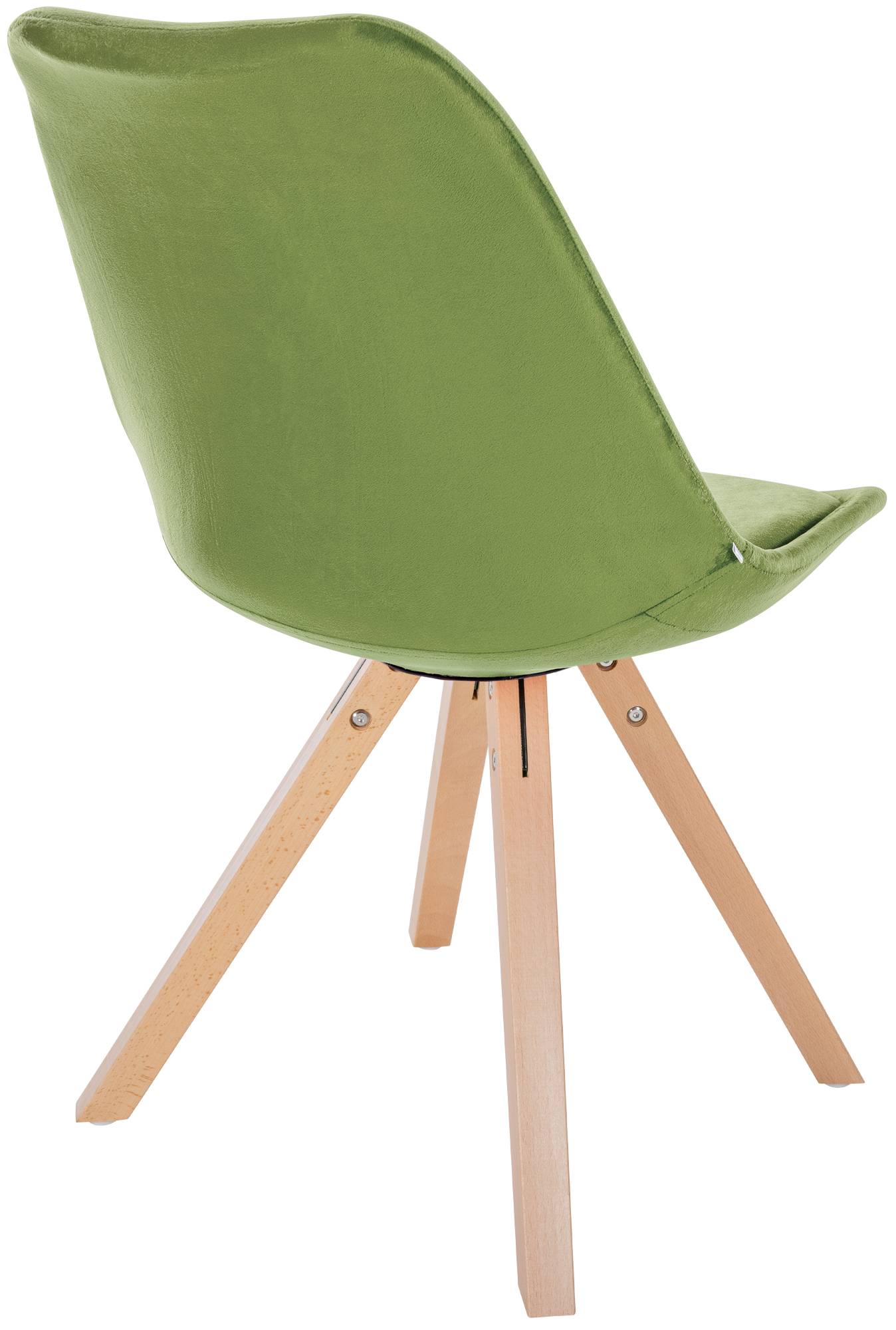 Set van 4 eetkamerstoelen Sofia fluweel