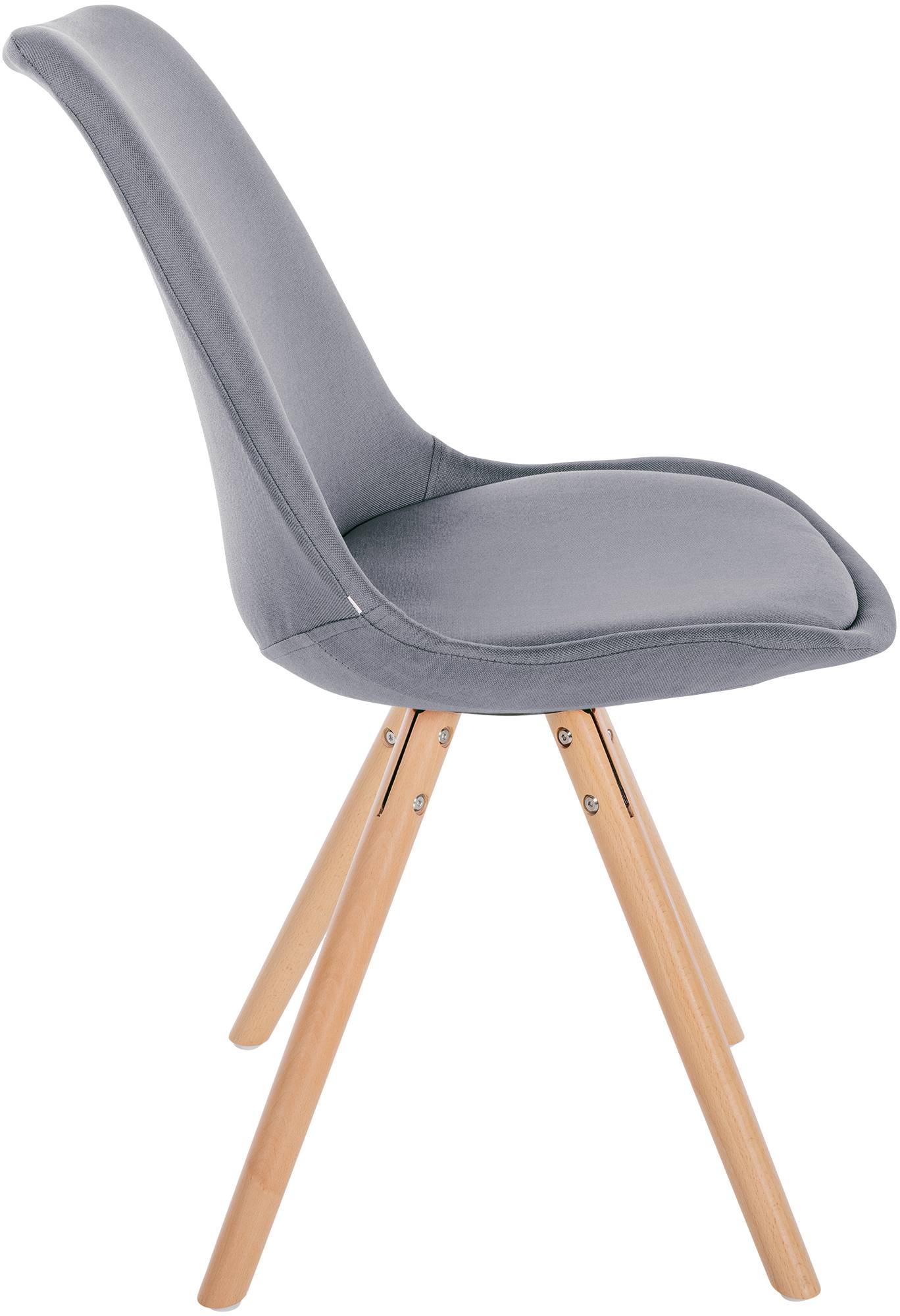 Set van 4 eetkamerstoelen Sofia Stof