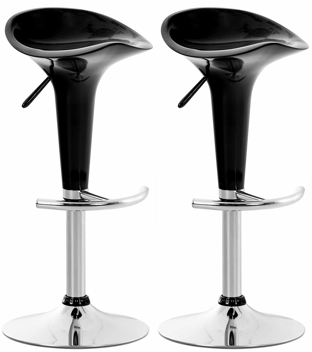 Set van 2 barkrukken Saddle