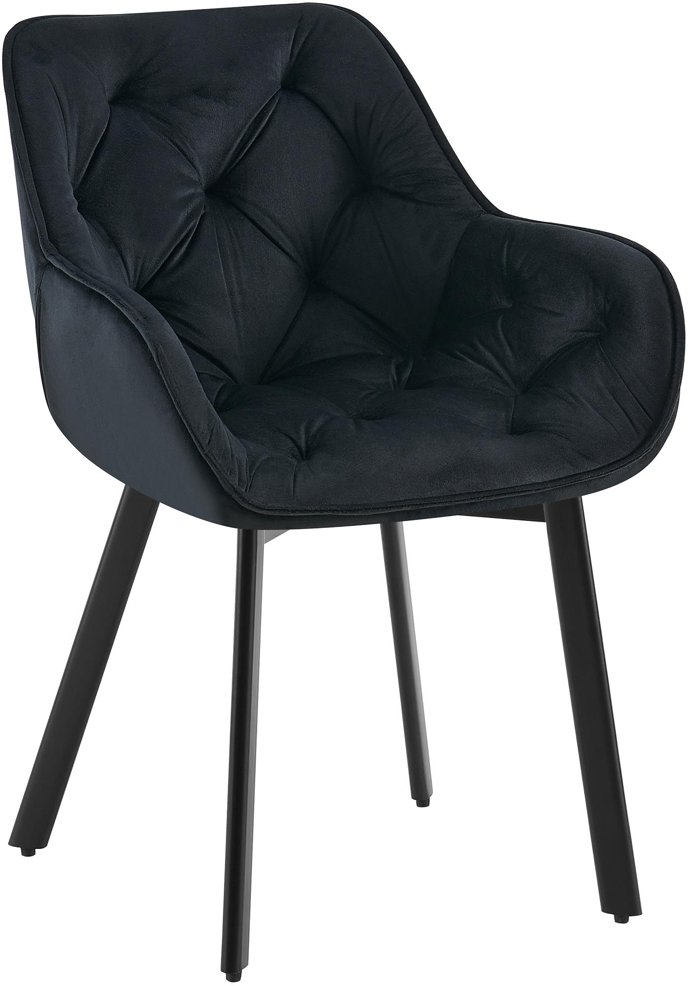 Set van 2 eetkamerstoelen Antigo Fluweel
