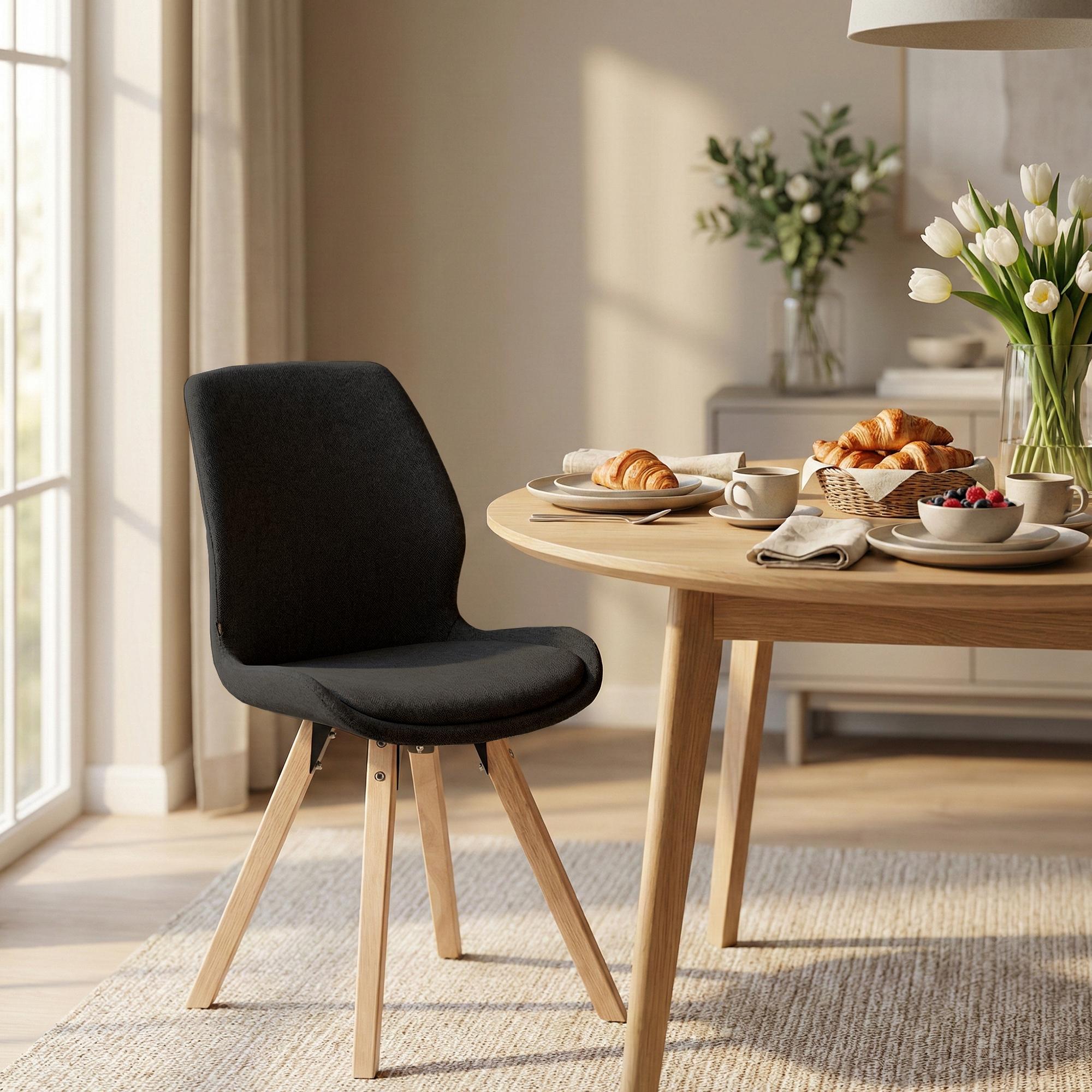 Set van 2 Eetkamerstoelen Luna