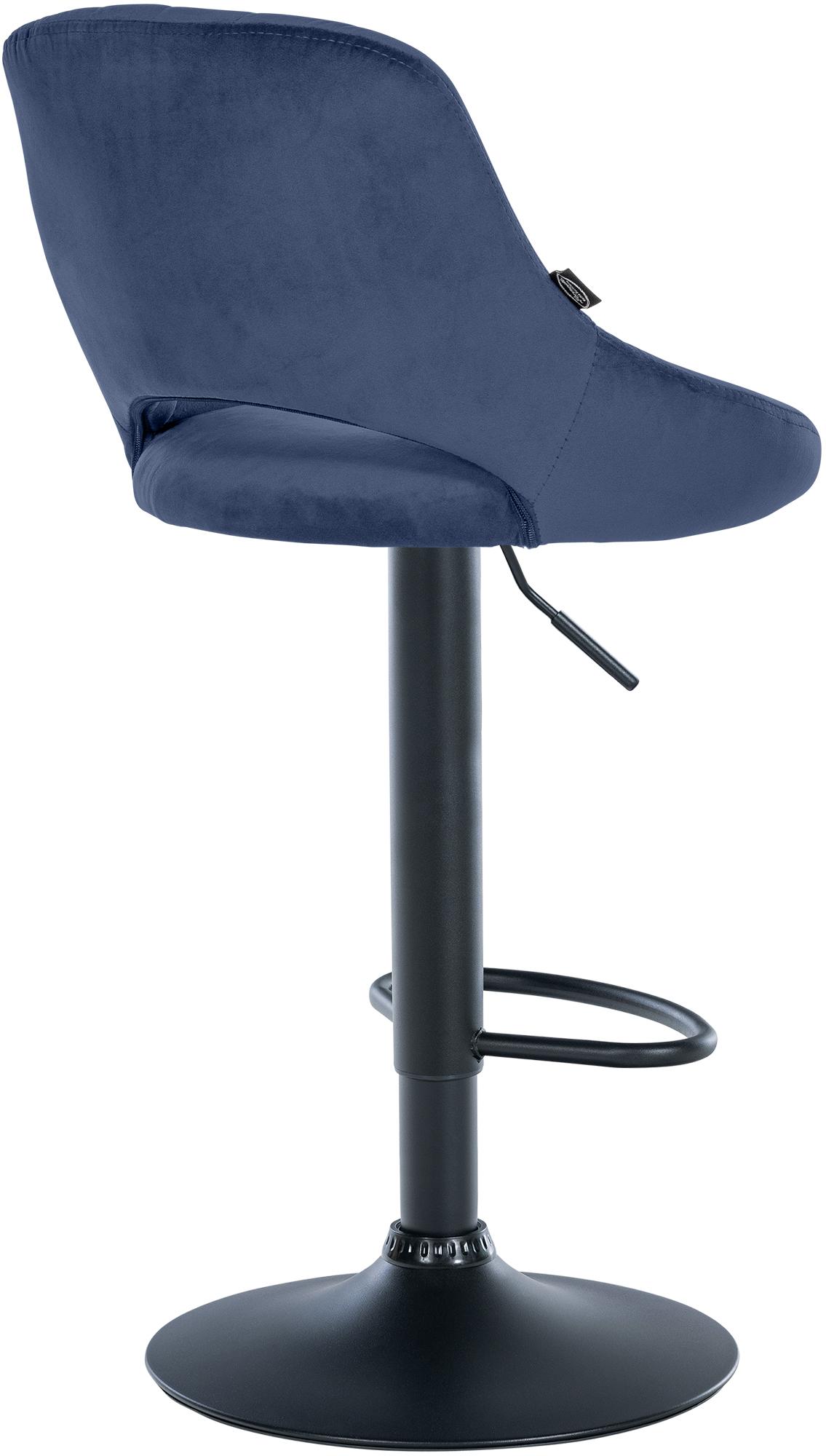 Set van 2 Barkrukken Milet Fluweel