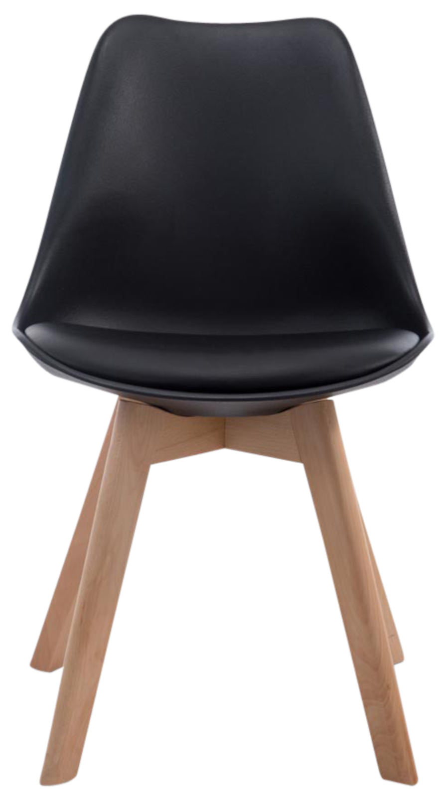 Set van 4 Eetkamerstoelen Borneo - Kunstleer